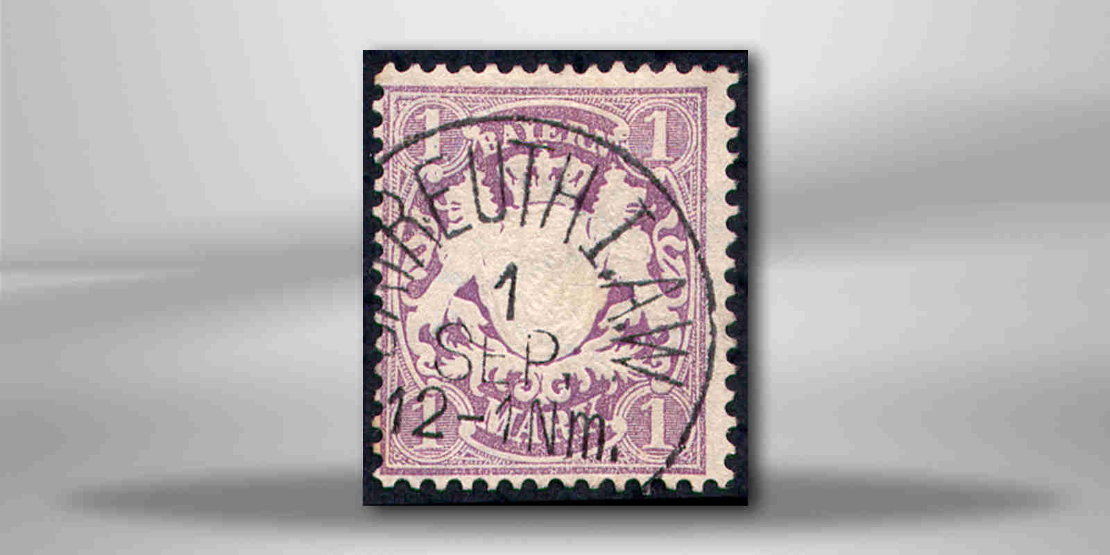 Briefmarke Altdeutschland Bayern Freimarke 1874 Michel-Nr. 31 gestempelt