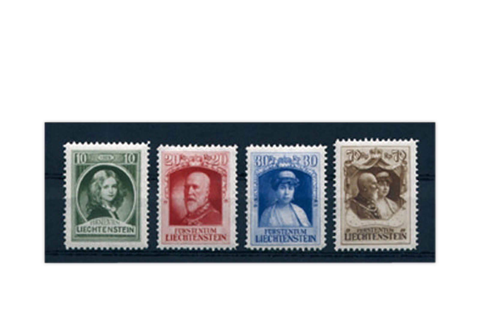Liechtenstein Mi.Nr. 90/93 gest.