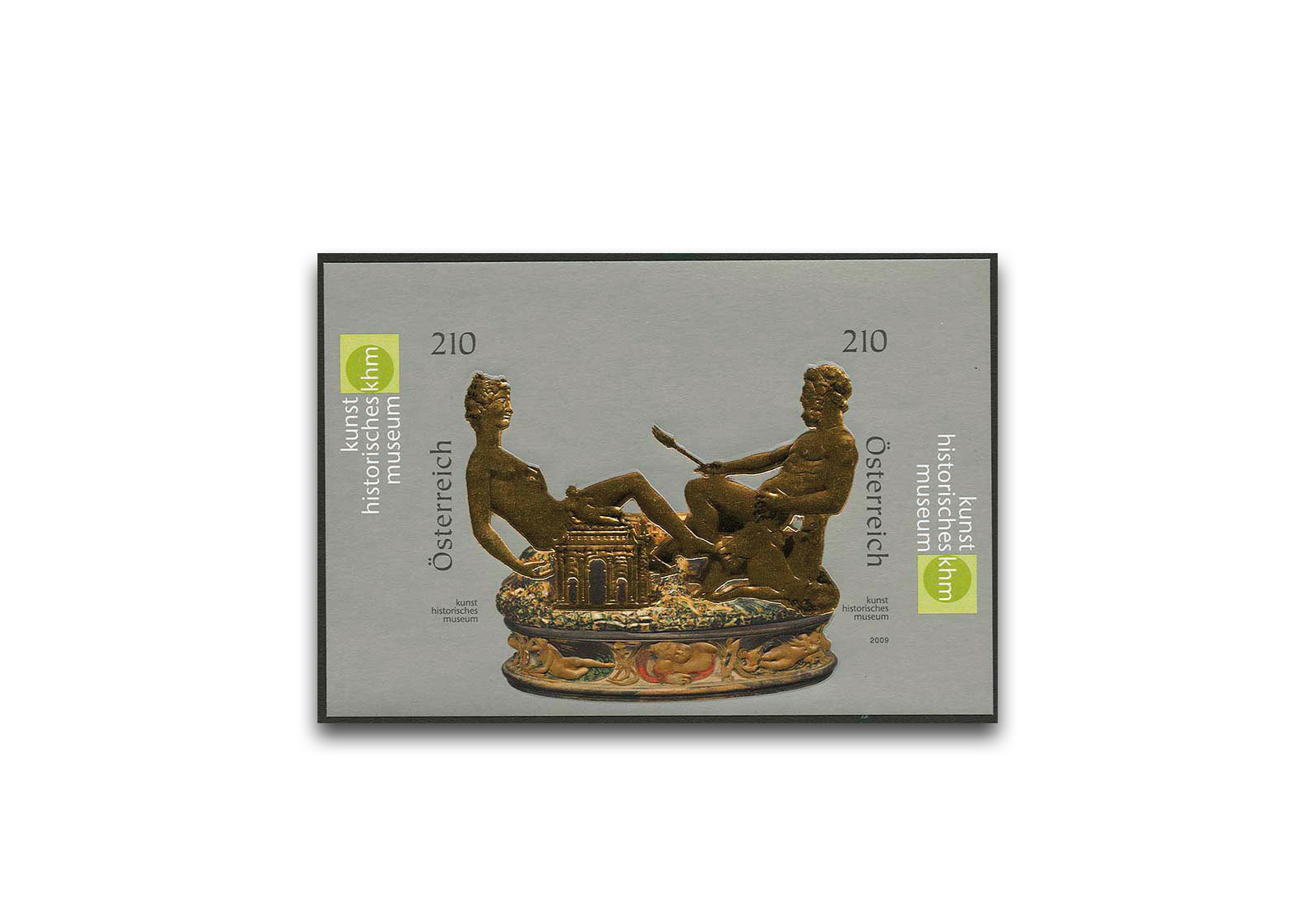 Faksimile Österreich 2009 Saliera Block