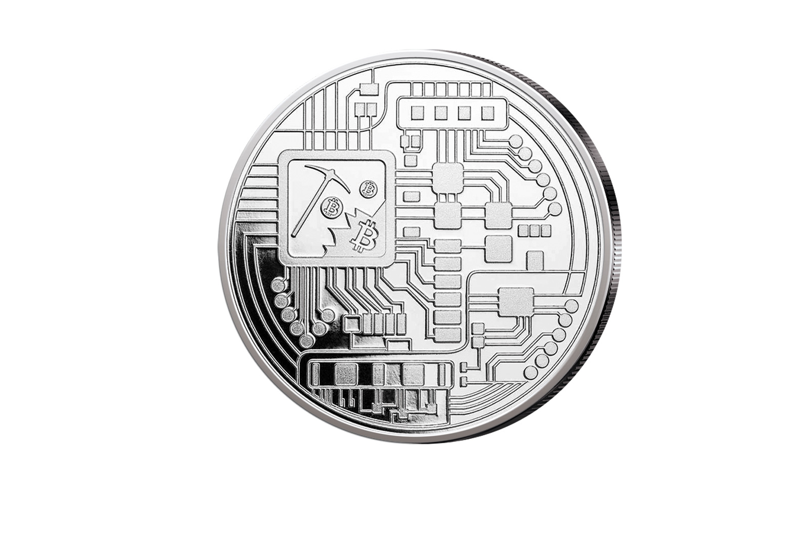 1 oz Silberausgabe Bitcoin