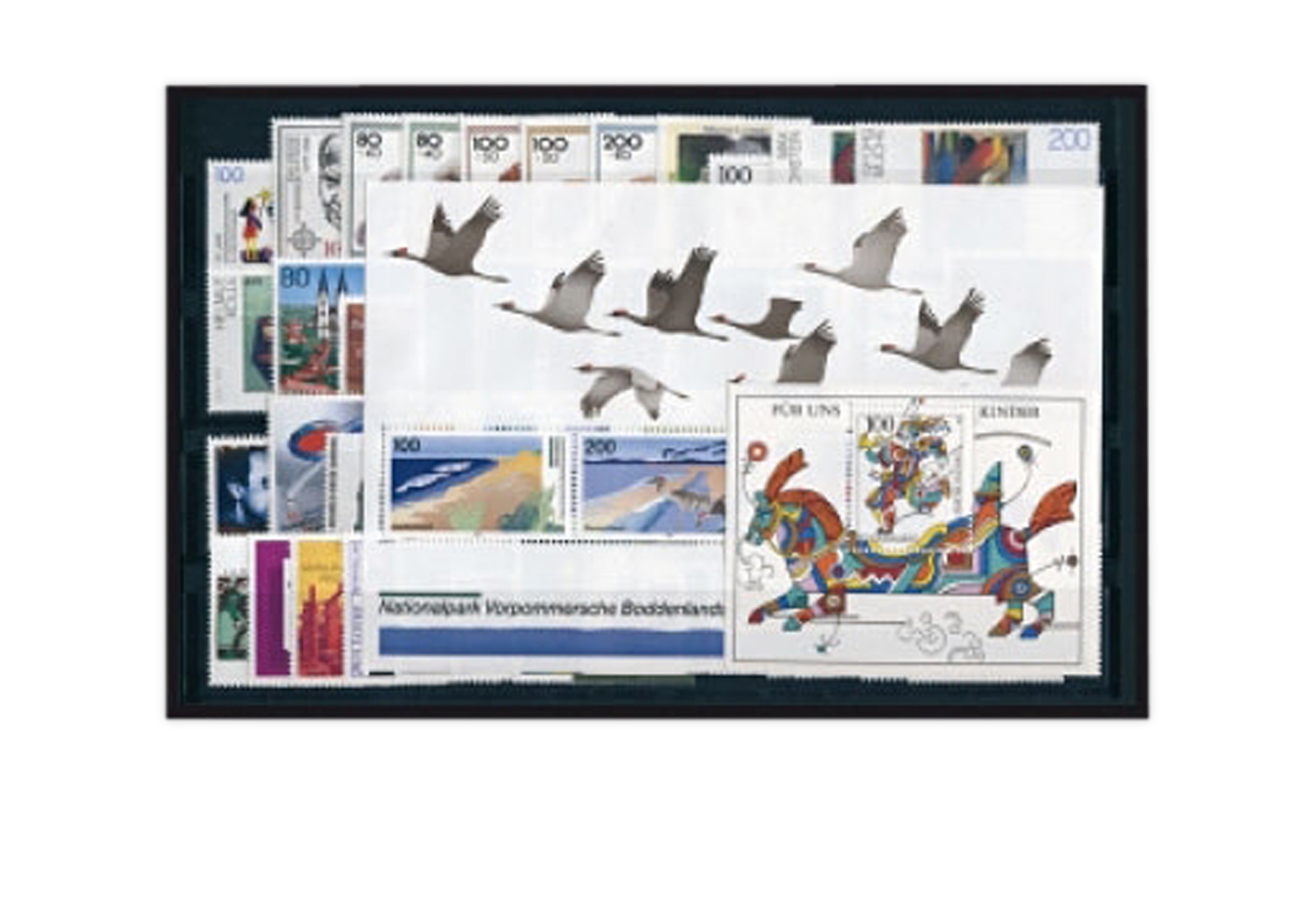 Briefmarken BRD Jahrgangssatz 1996 Michel-Nr. 1834-1894 postfrisch