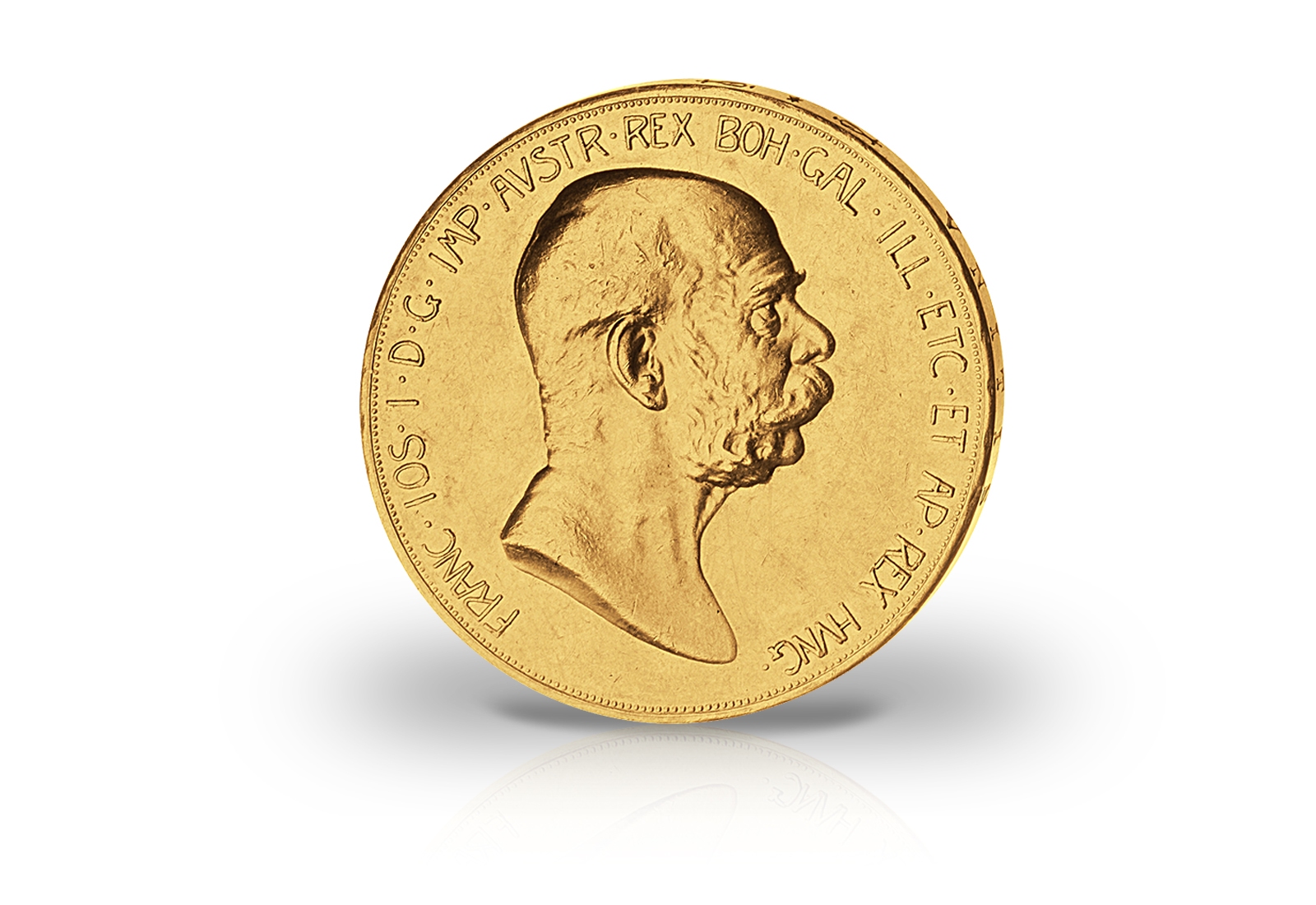 100 Kronen Goldmünze 1908 Österreich Regierungsjubiläum Josef I.