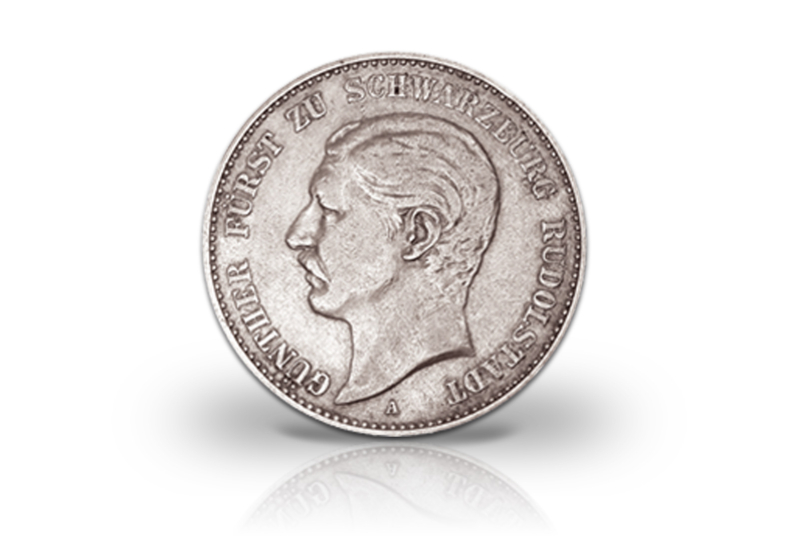 2 Mark 1898 Deutsches Kaiserreich Schwarzburg-Rudolstadt Fürst Günther Victor Jaeger-Nr.167