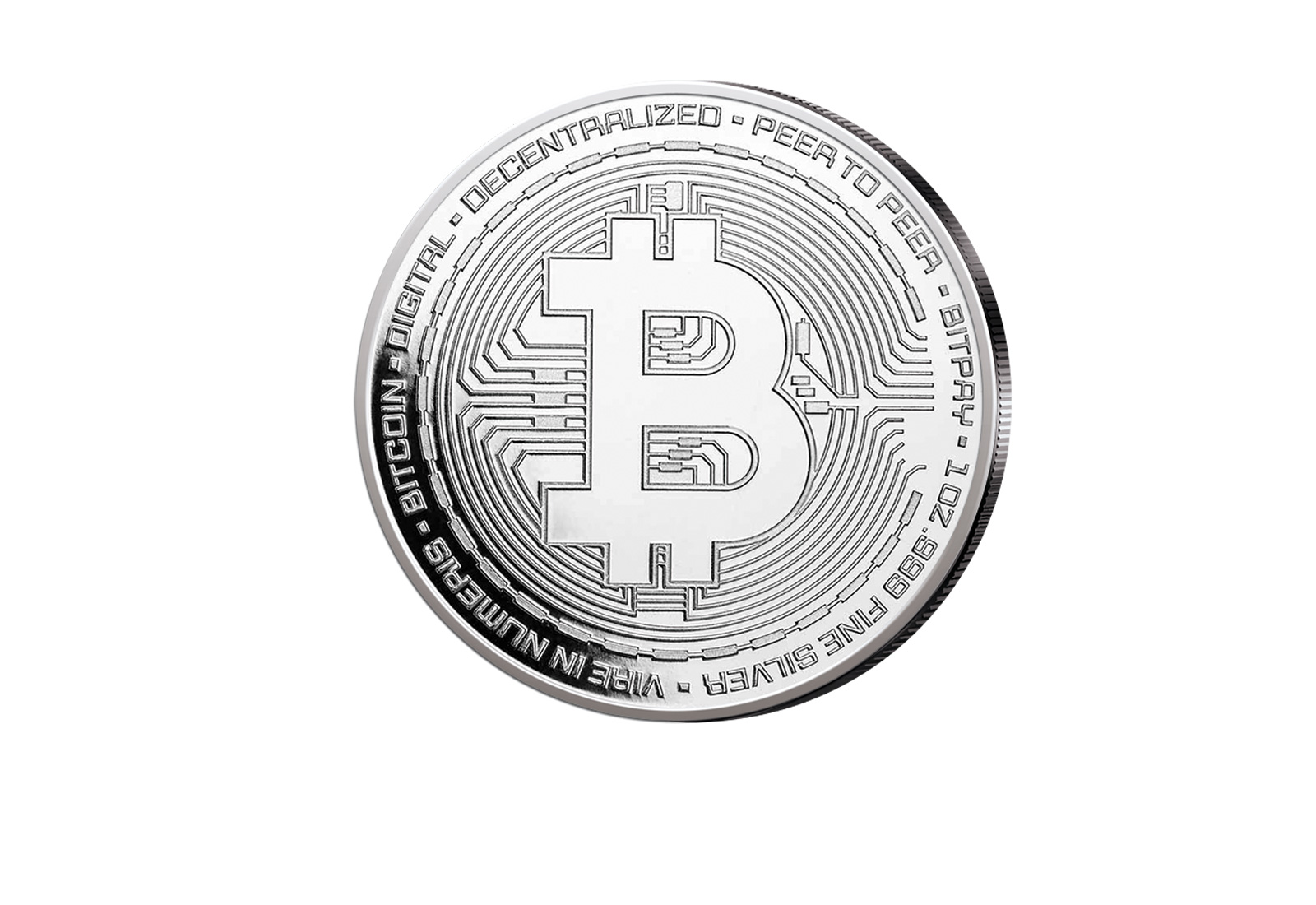 1 oz Silberausgabe Bitcoin