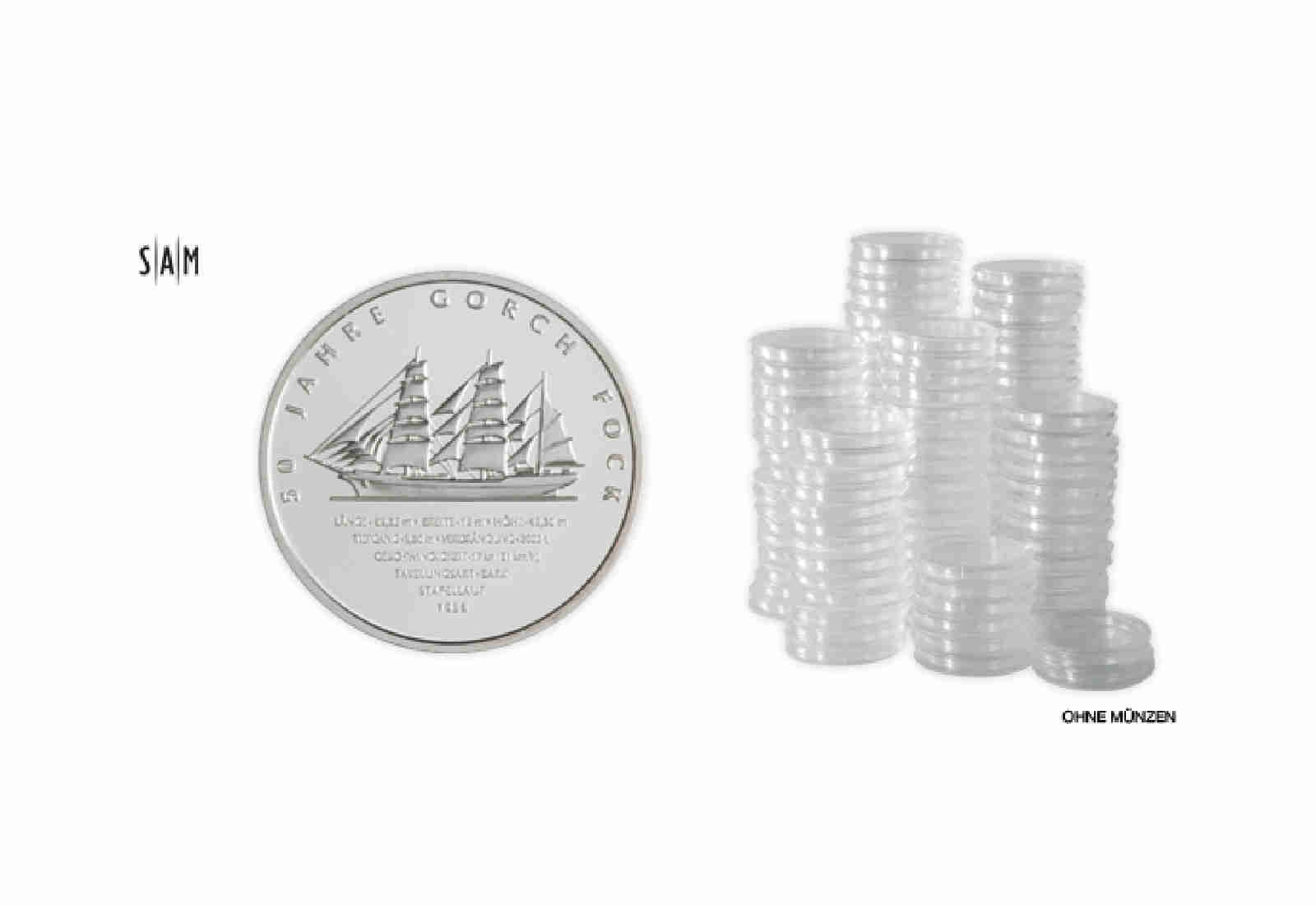[33mm] SAM 200 Münzkapseln für 10 und 20 Euro BRD