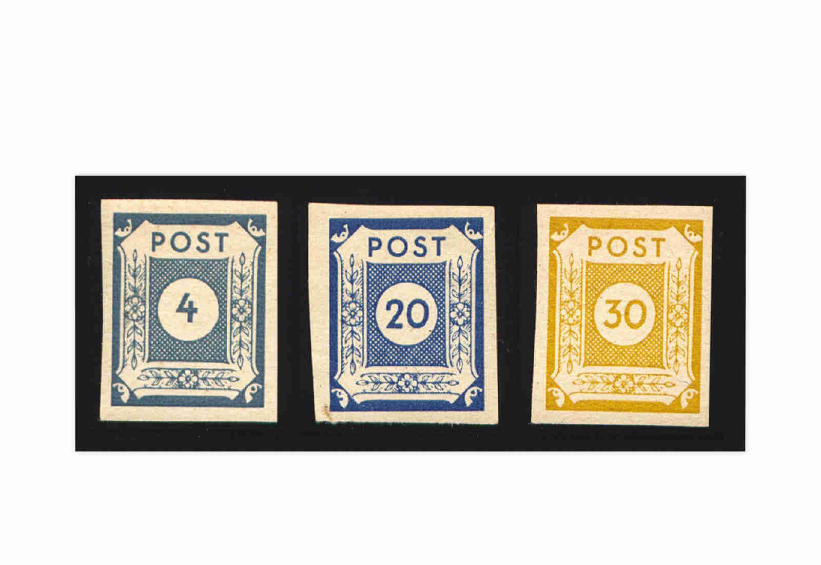 SBZ Mi.Nr. 53/55 gest.