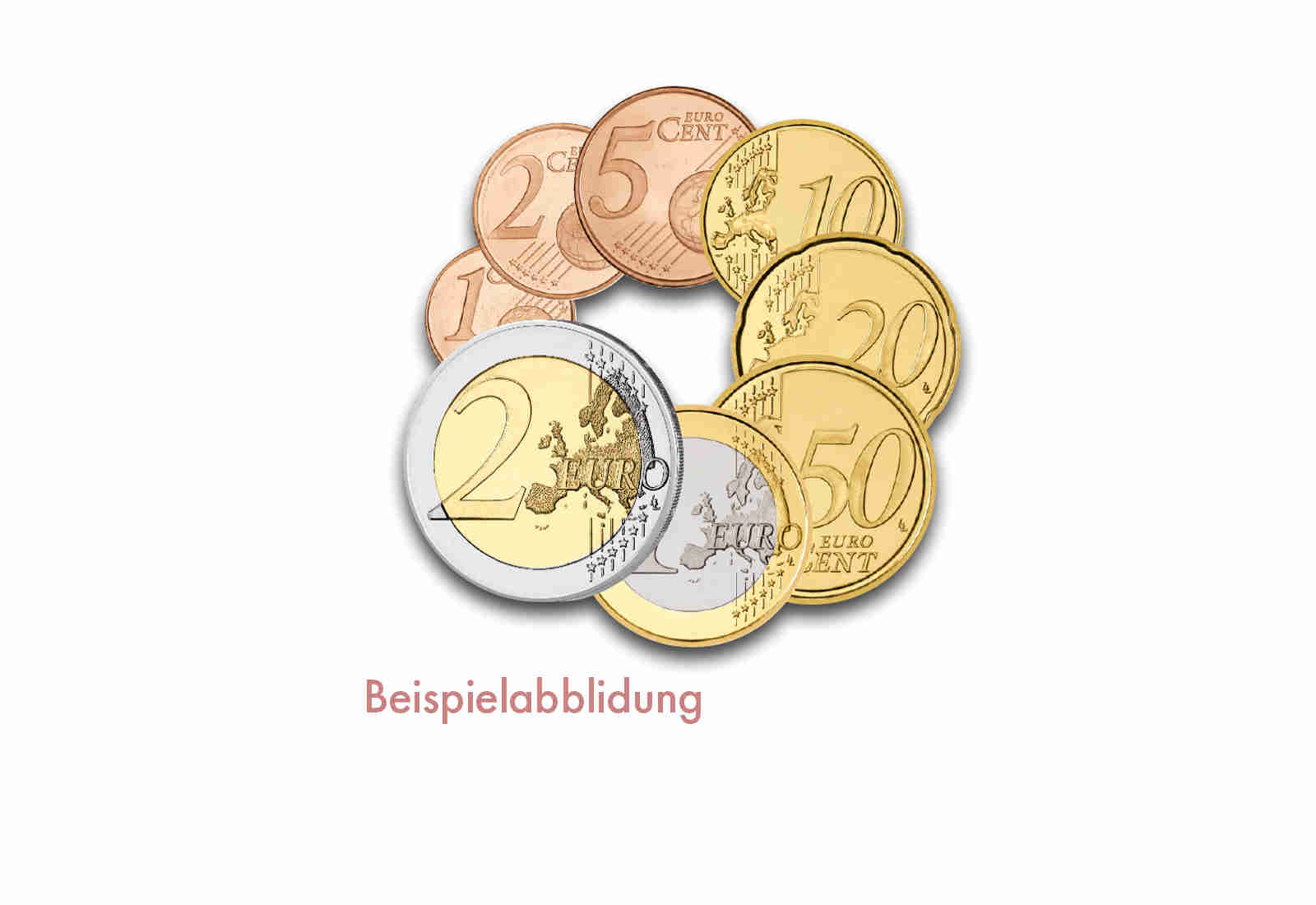 Eurosatz mit Euro-Land und Jahrgang unserer Wahl