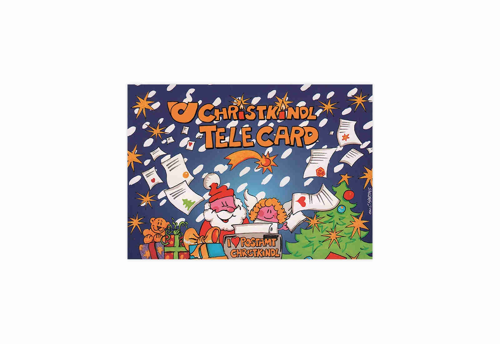 Österreich Christkindl Telecard 1994/95