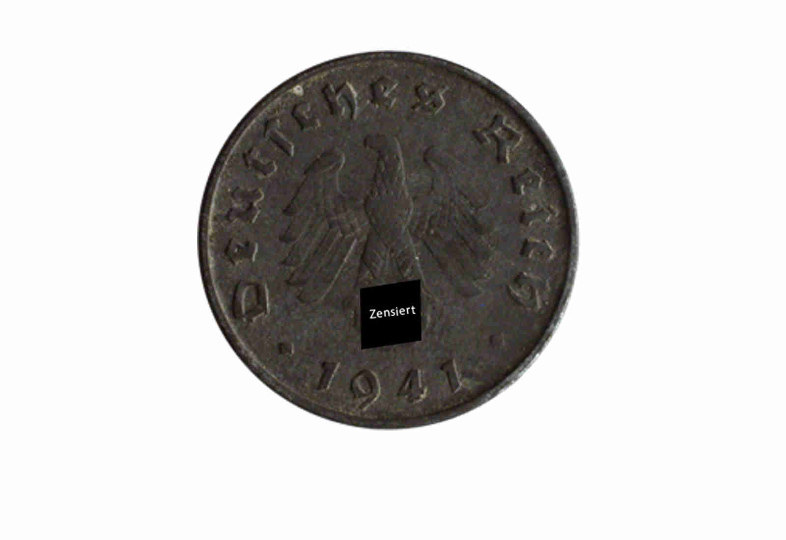 10 Reichspfennig 1940-1945 Drittes Reich Jaeger-Nr. 371