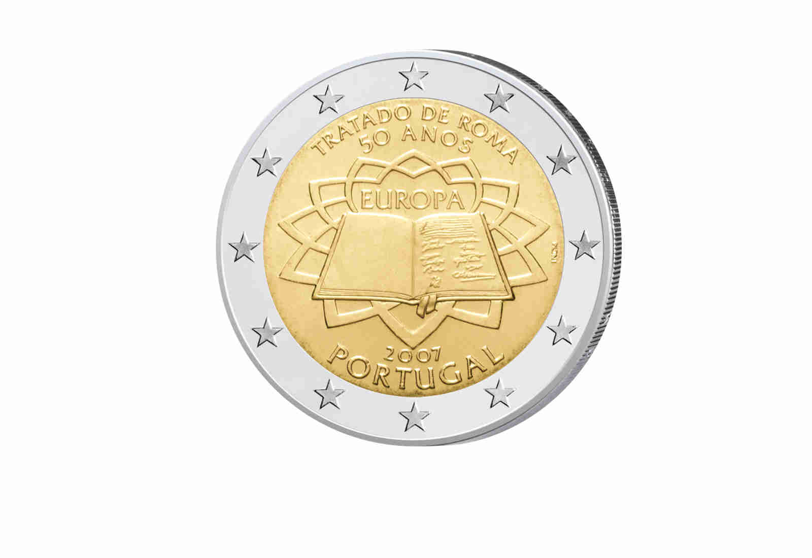 2 Euro 2007 Portugal Römische Verträge