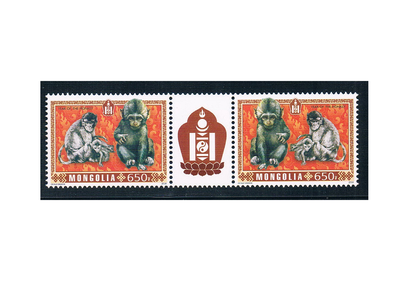 Mongolei 500 Briefmarken postfrisch/gestempelt