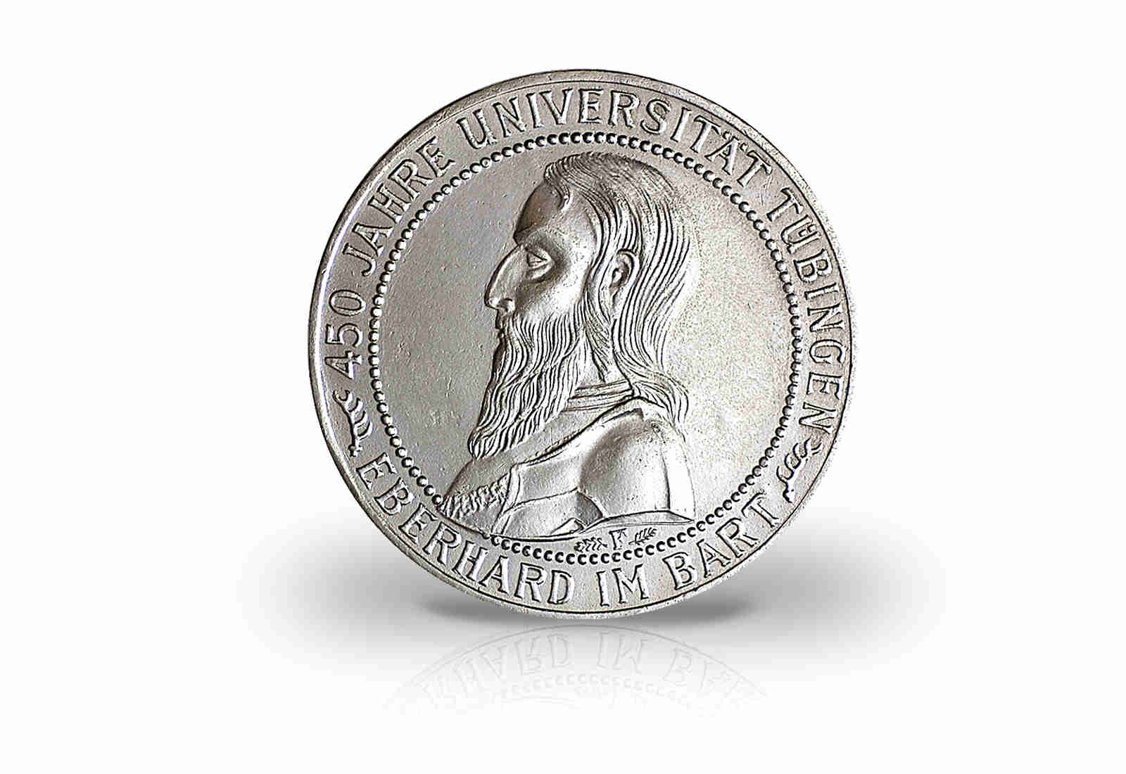 5 Reichsmark Silbermünze 1927 Weimarer Republik 450 Jahre Universität Tübingen Jaeger-Nr. 329