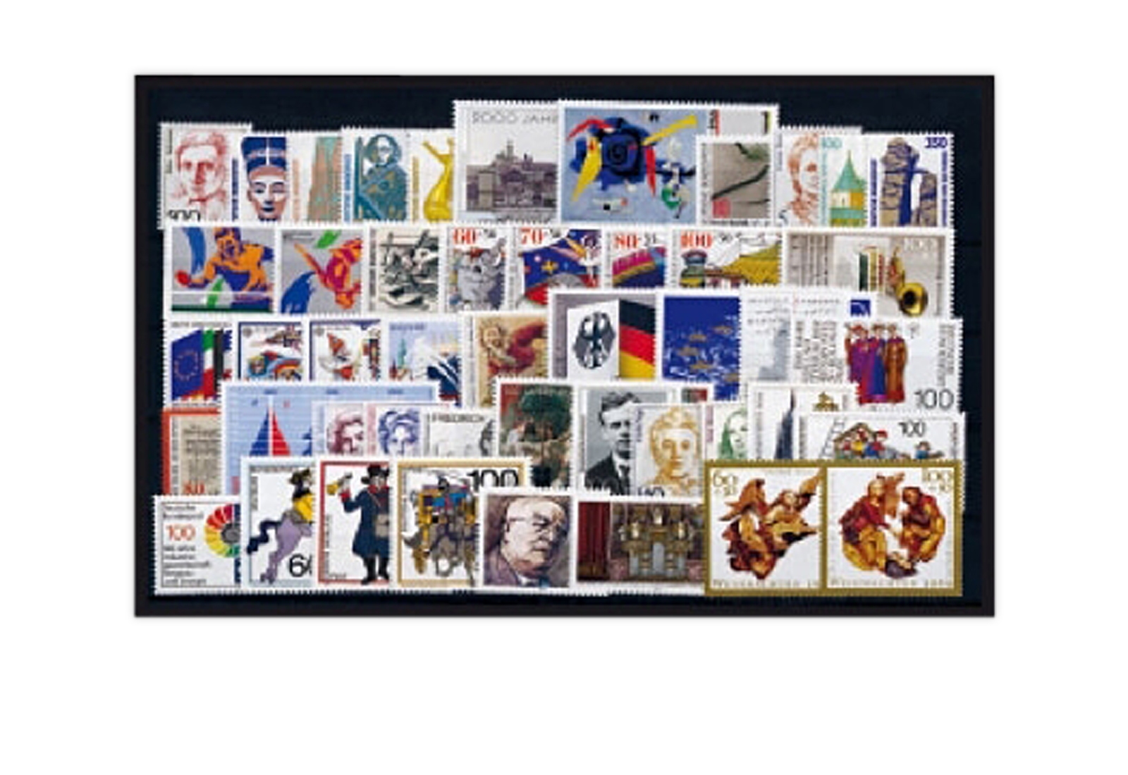 BRD Briefmarken 1998 Jahrgangssatz gestempelt