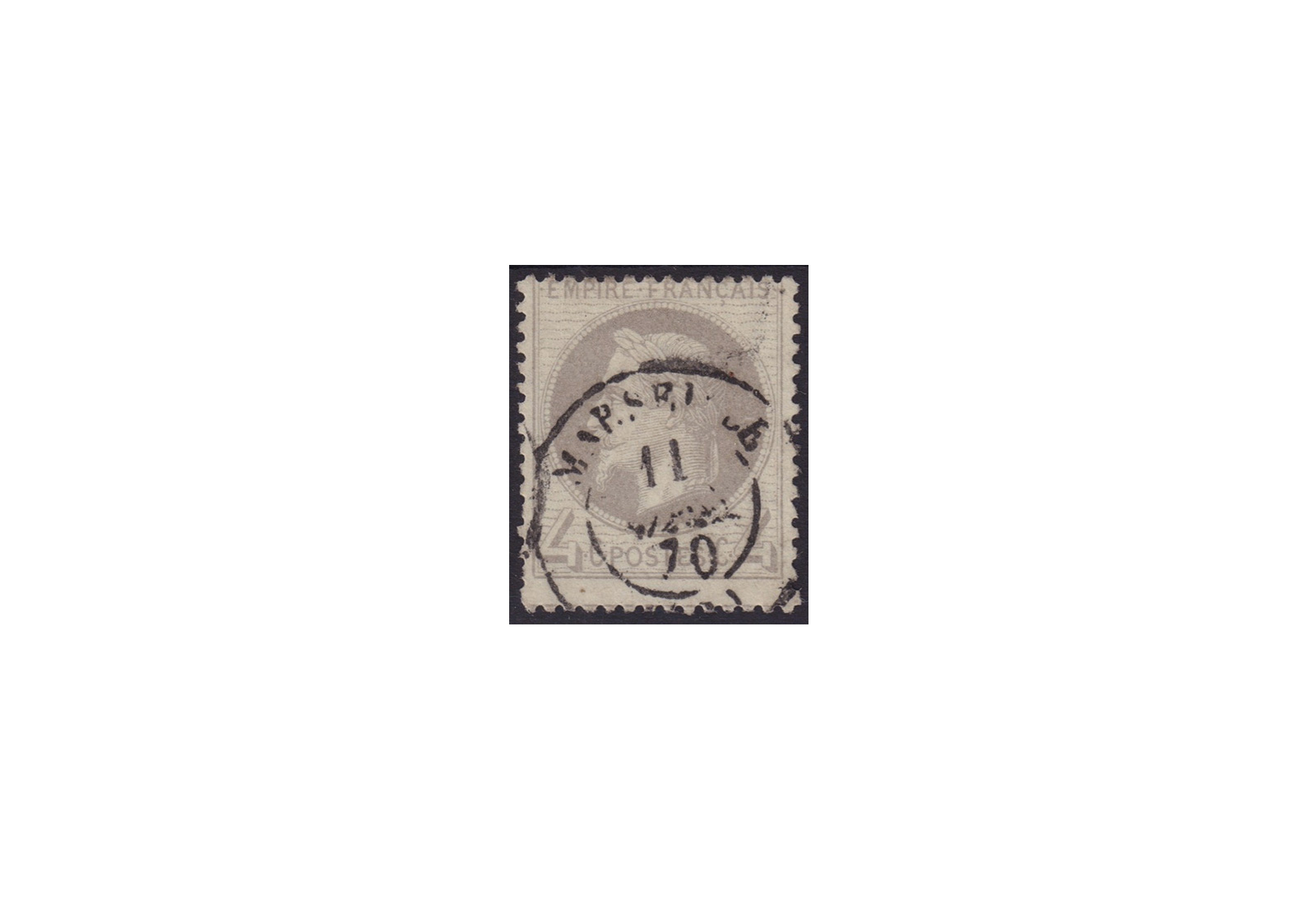 Briefmarke Frankreich Kaiserreich 1853 bis 1869 Michel-Nr. 26 b gestempelt