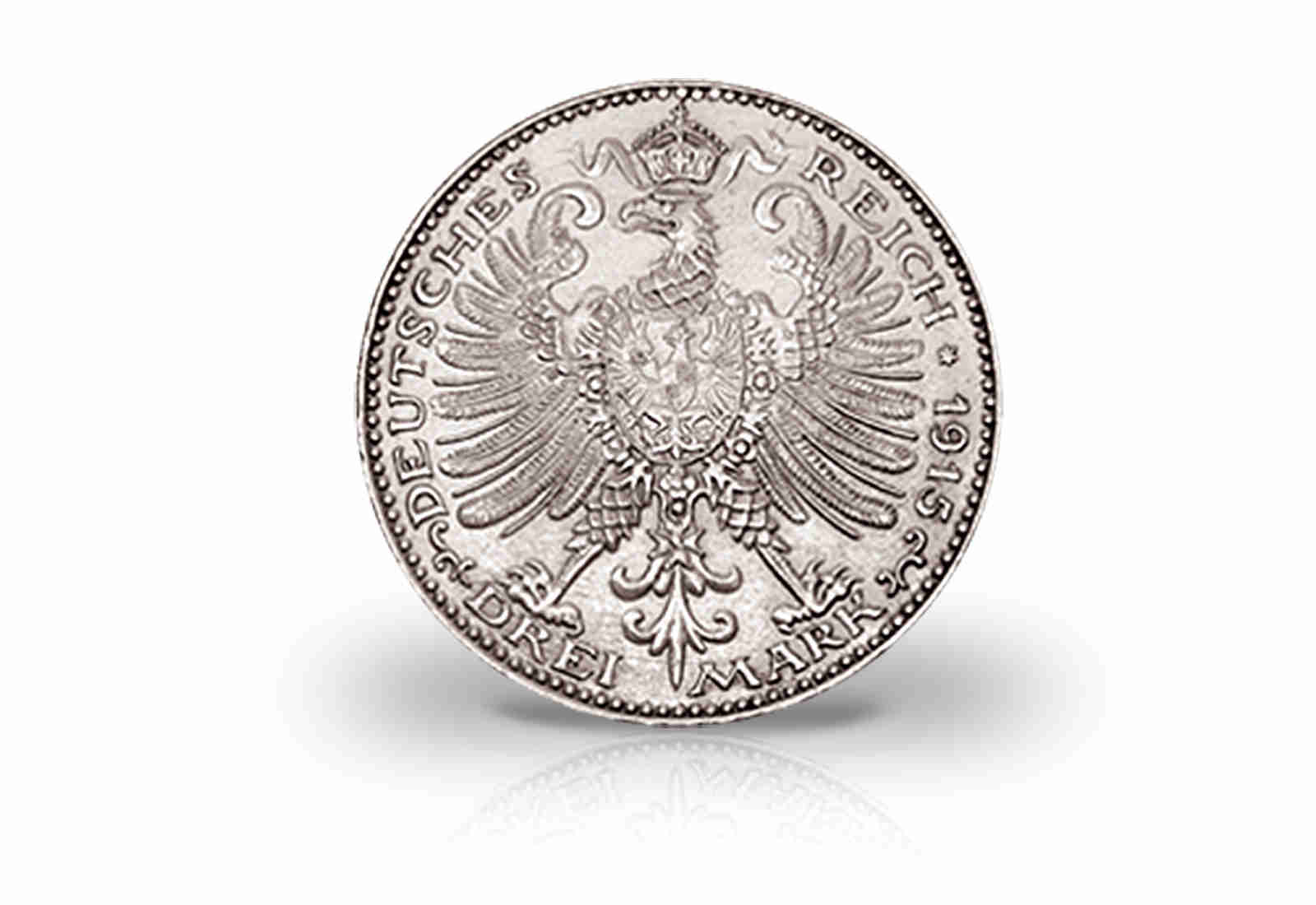 3 Mark 1915 Deutsches Kaiserreich Sachsen-Weimar-Eisenach Jahrhundertfeier Jaeger-Nr. 163