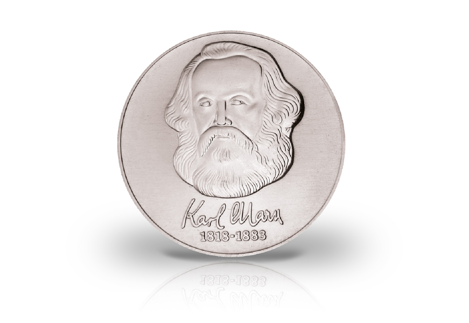 20 Mark Gedenkmünze 1983 DDR Karl Marx Jaeger-Nr. 1592