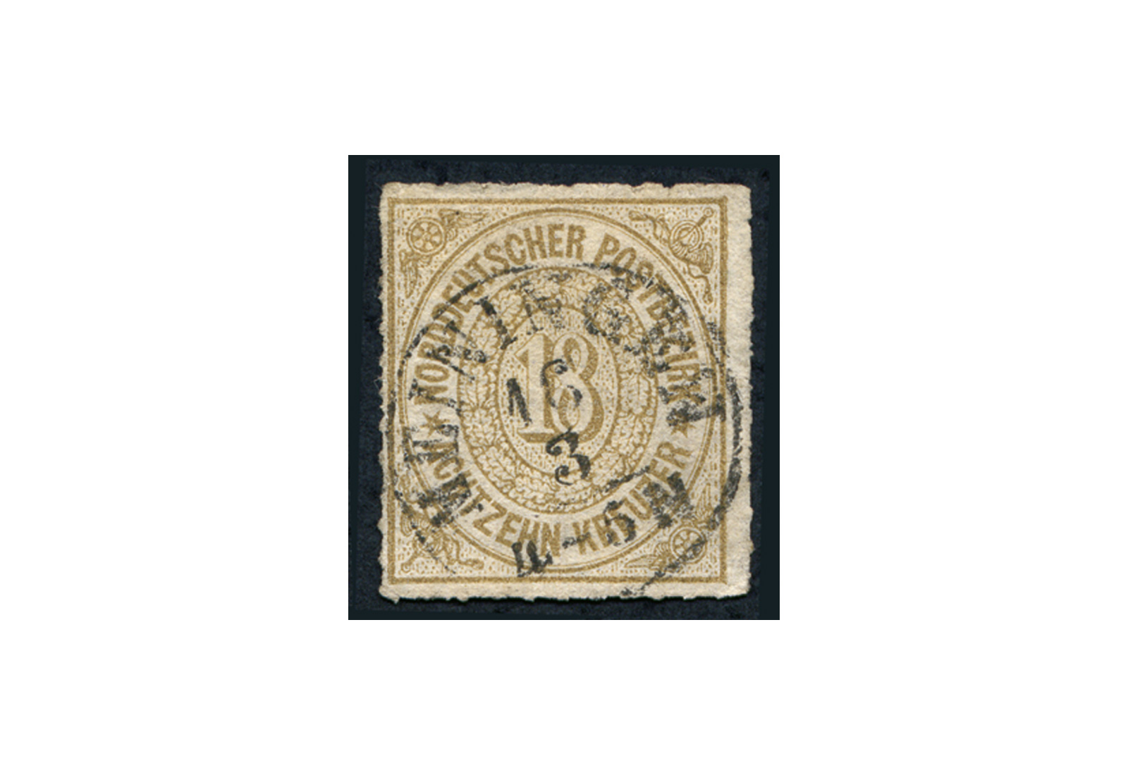 Briefmarke Altdeutschland Norddeutsche Bund Freimarke 1868 Michel-Nr. 11 gestempelt