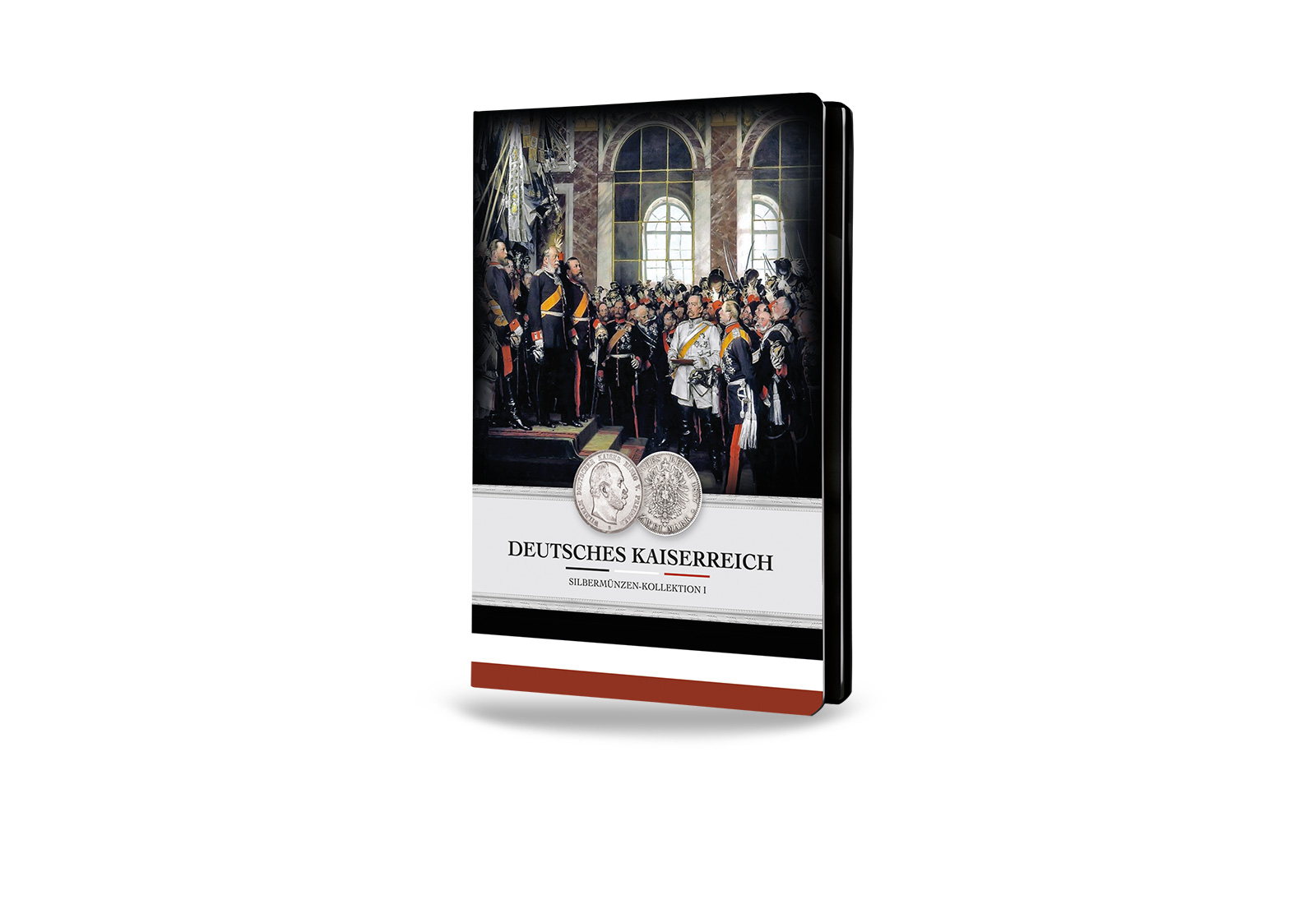 Album "Deutsches Kaiserreich" für 2 Mark (Kollektion 1)