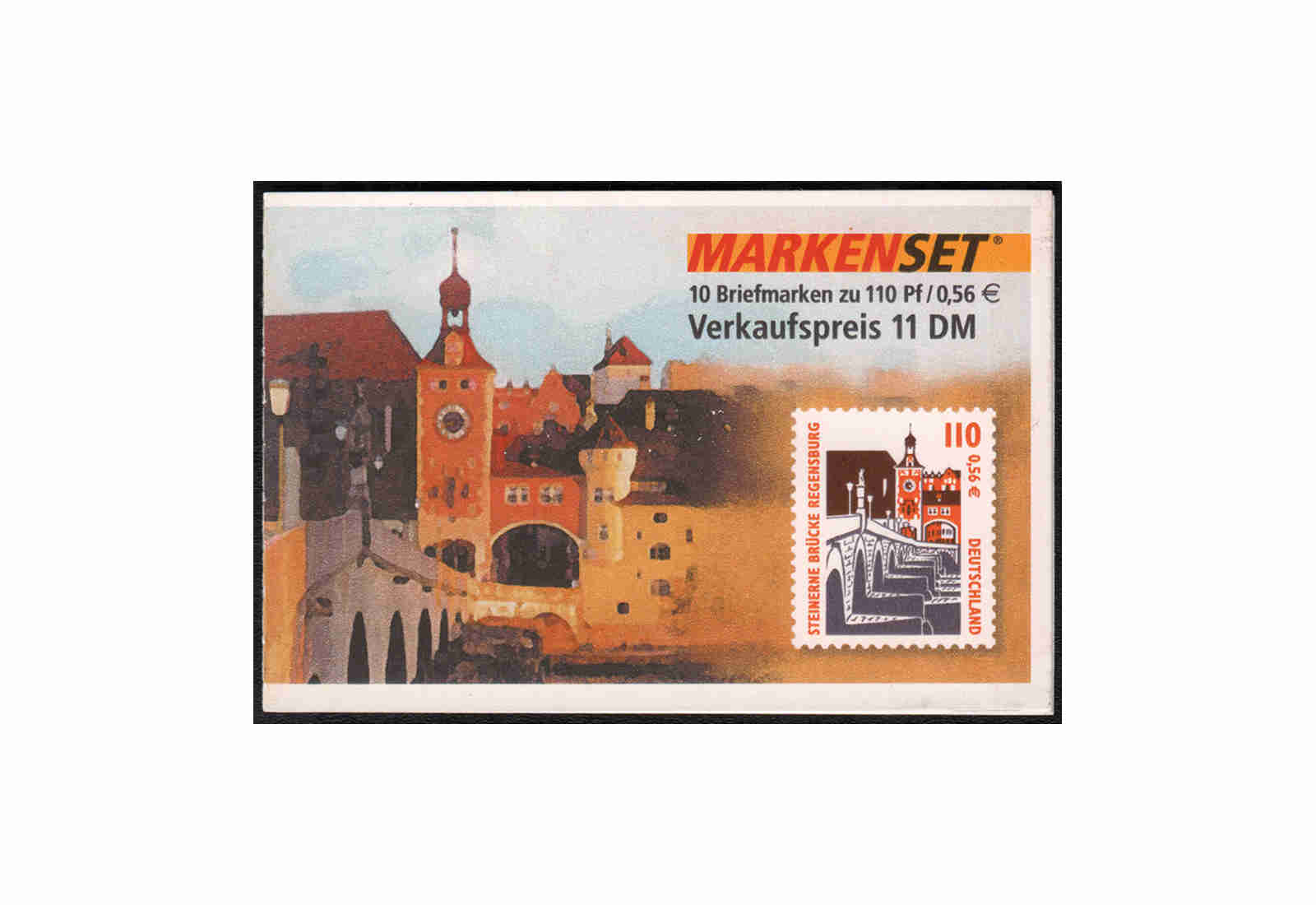 Briefmarken BRD Sehenswürdigkeiten 2000 Markenheftchen 42 postfrisch