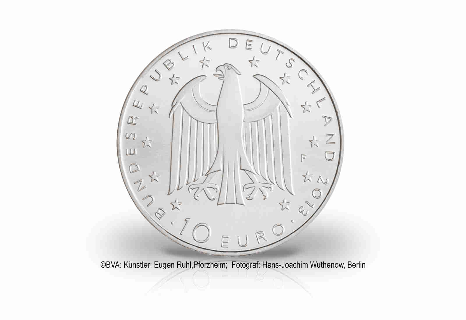 10 Euro Silbermünze 2013 Deutchland Georg Büchner PP