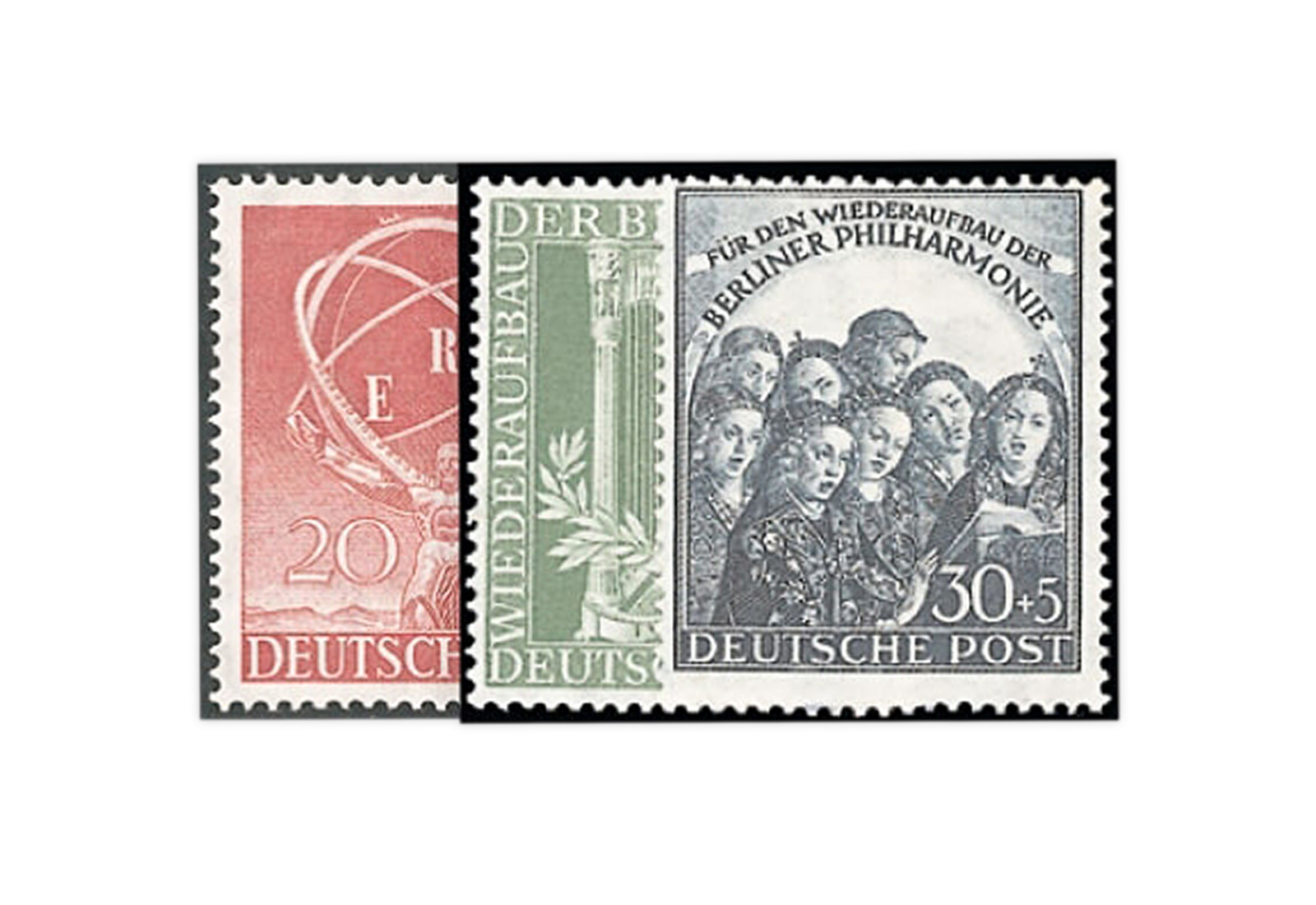 Berlin Jahrgang 1950 postfrisch