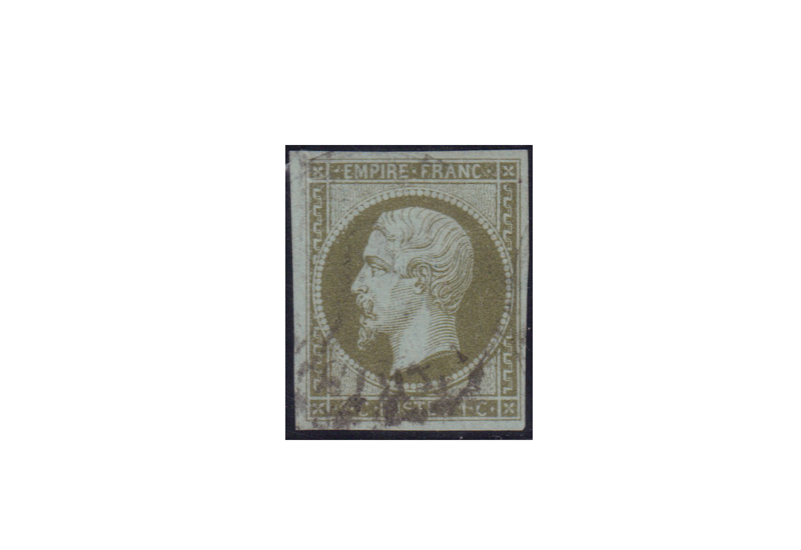 Frankreich Michel-Nr. 10 b gestempelt Kaiserreich 1853-1869