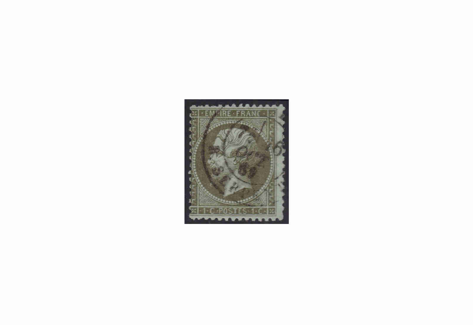 Frankreich Kaiserreich 1853 bis 1869 Michel Nr. 18 b gestempelt