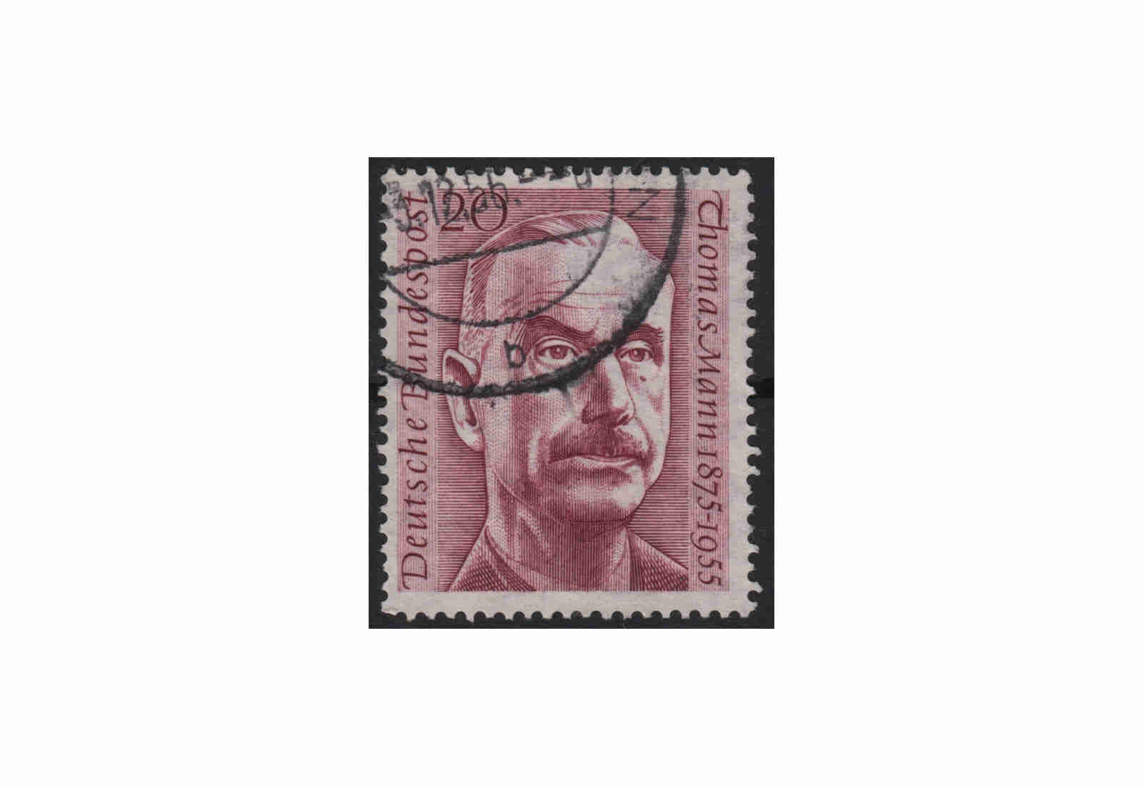 BRD 1. Todestag von Thomas Mann 1956 Mi.Nr. 237 gestempelt