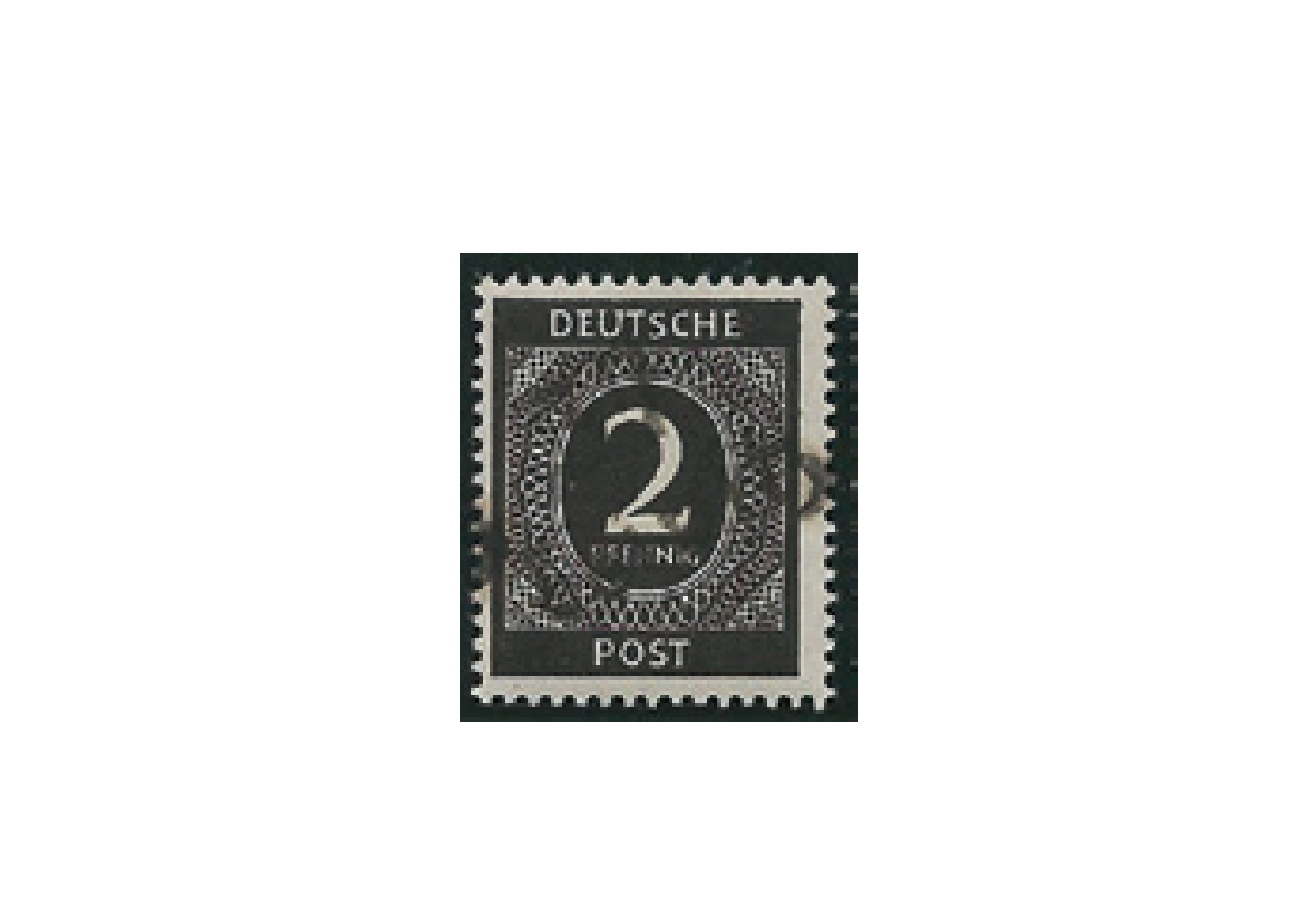 Briefmarke SBZ Bezirkshandstempel Michel-Nr. I a gestempelt und geprüft