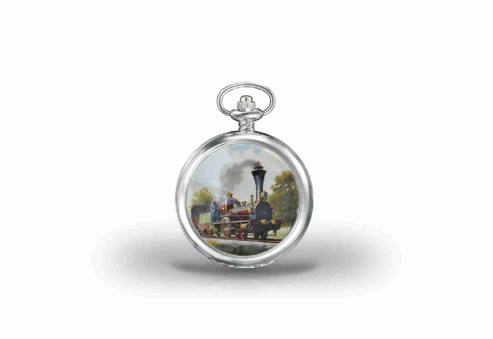 Herren Taschenuhr Spanisch-Brötli of Steam Collection