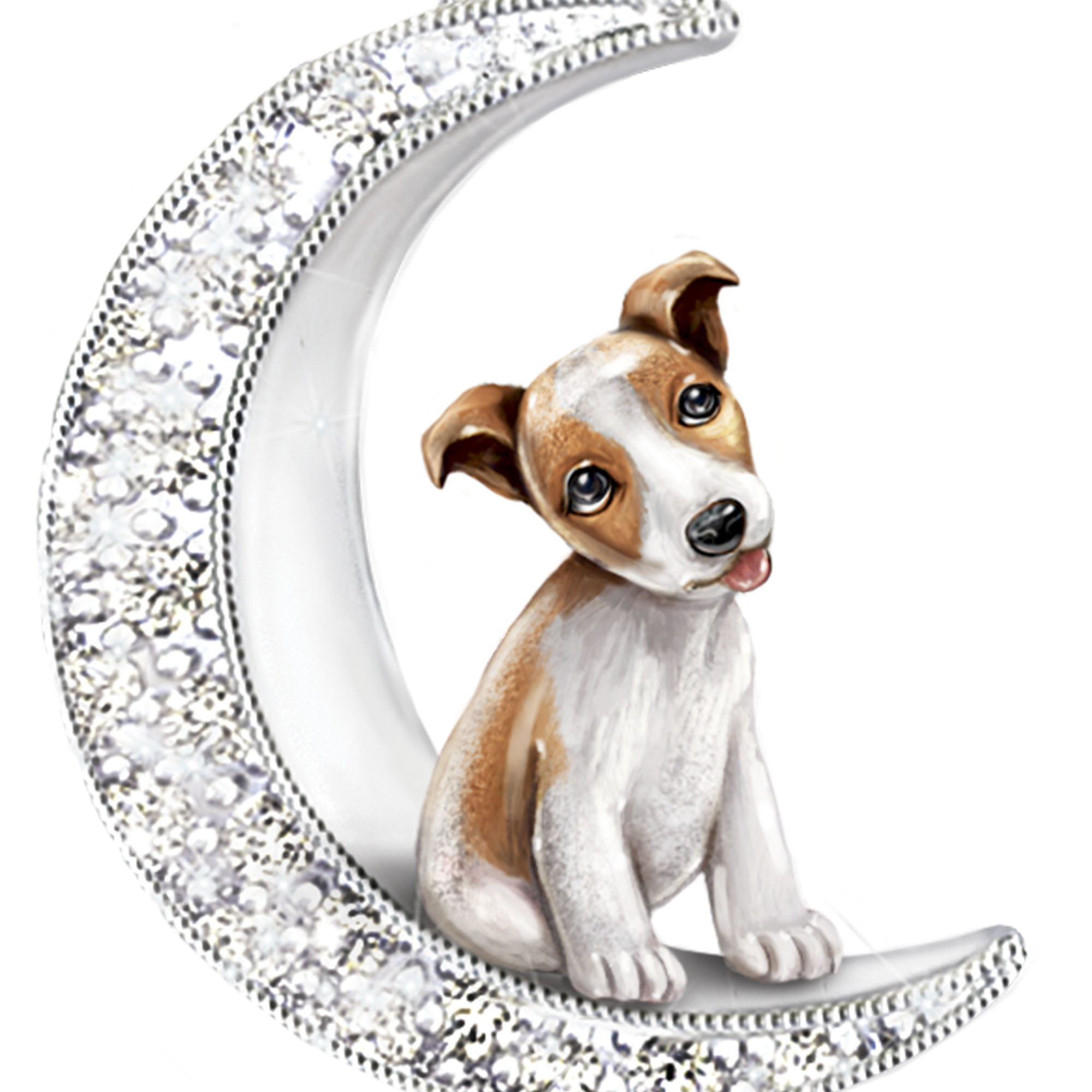 Mein treuer Jack Russell - Hunde-Anhänger
