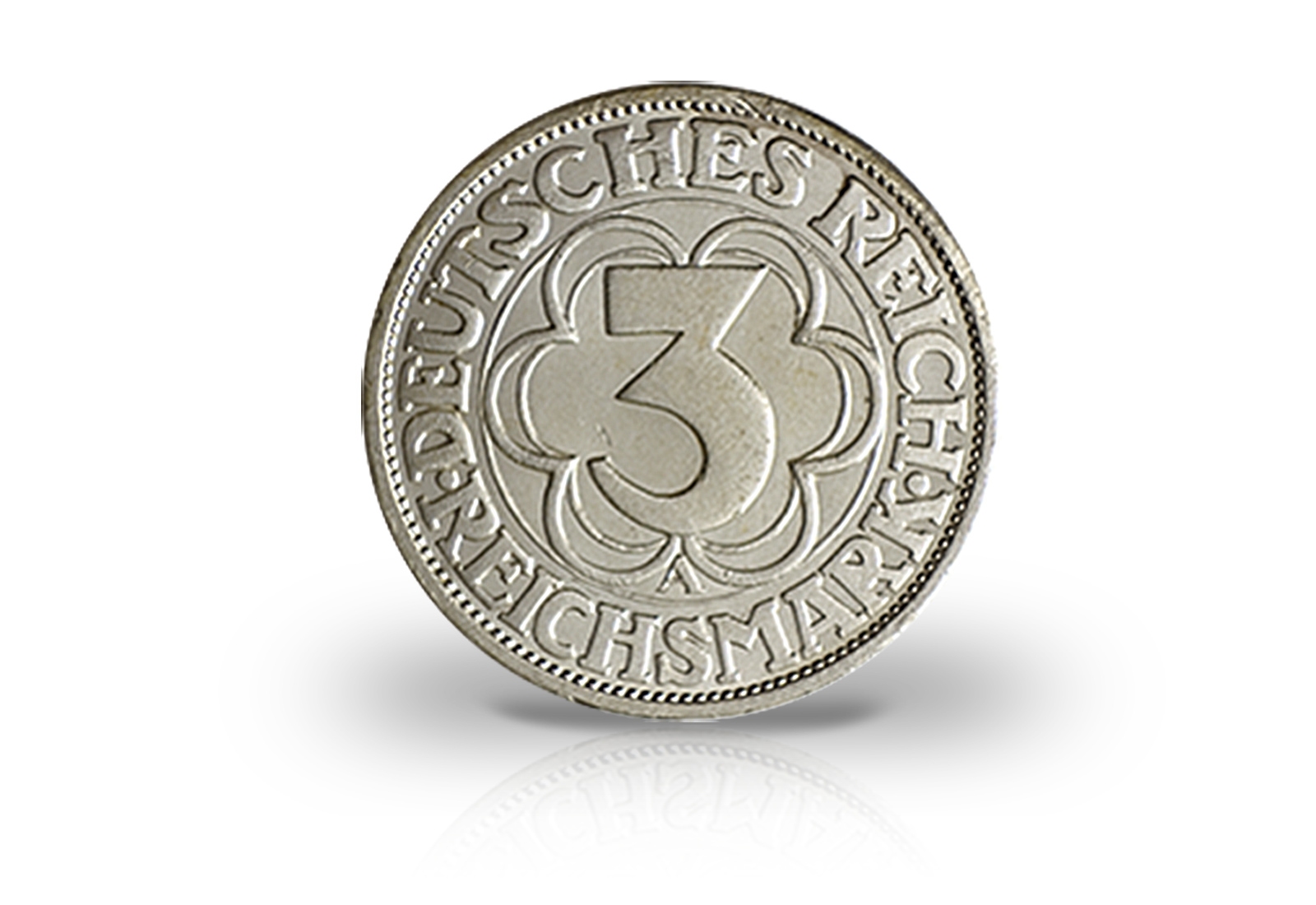 3 Reichsmark 1927 Weimarer Republik Nordhausen Jaeger-Nr. 327