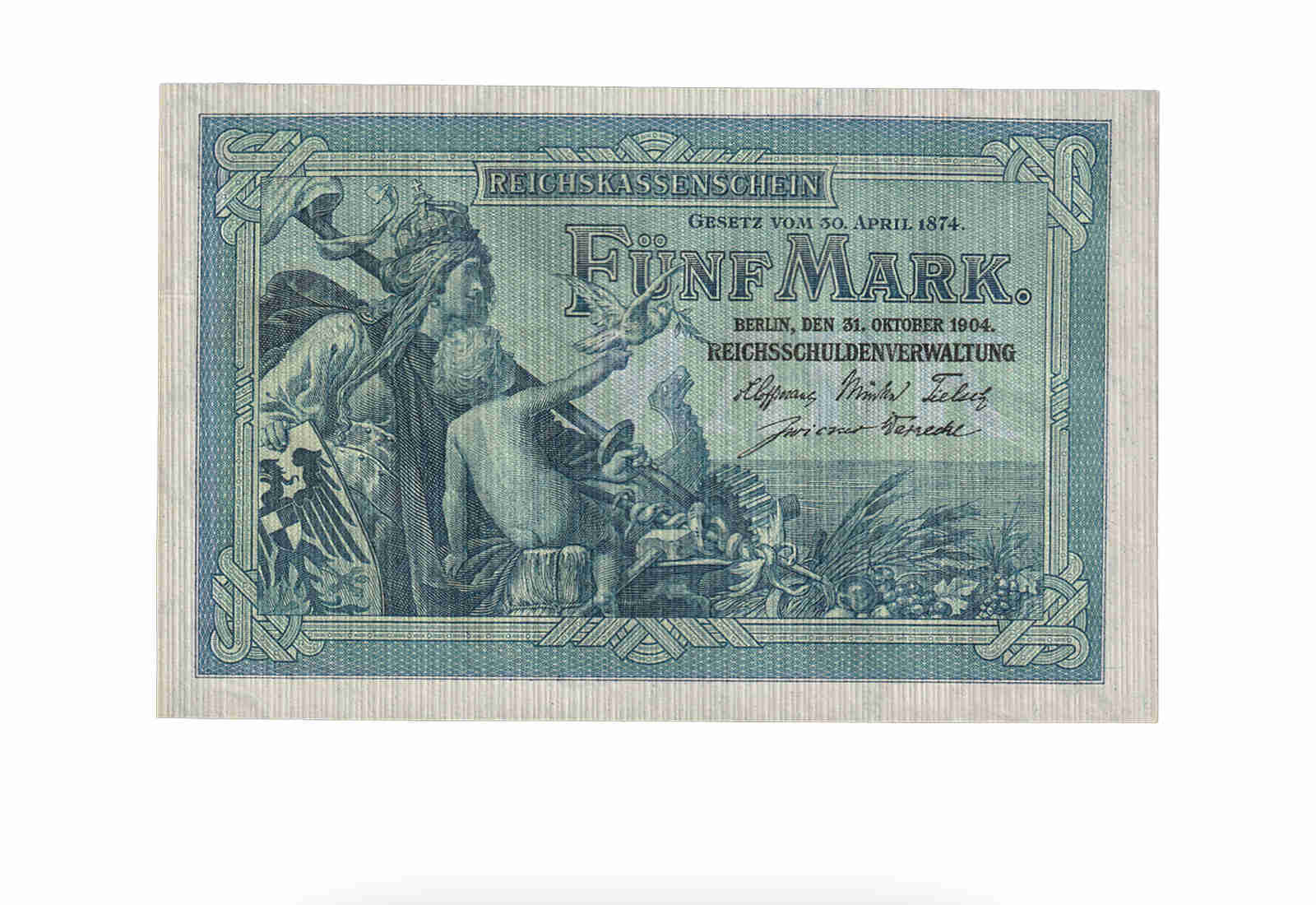 5 Mark Germania 1904 Kaiserreich