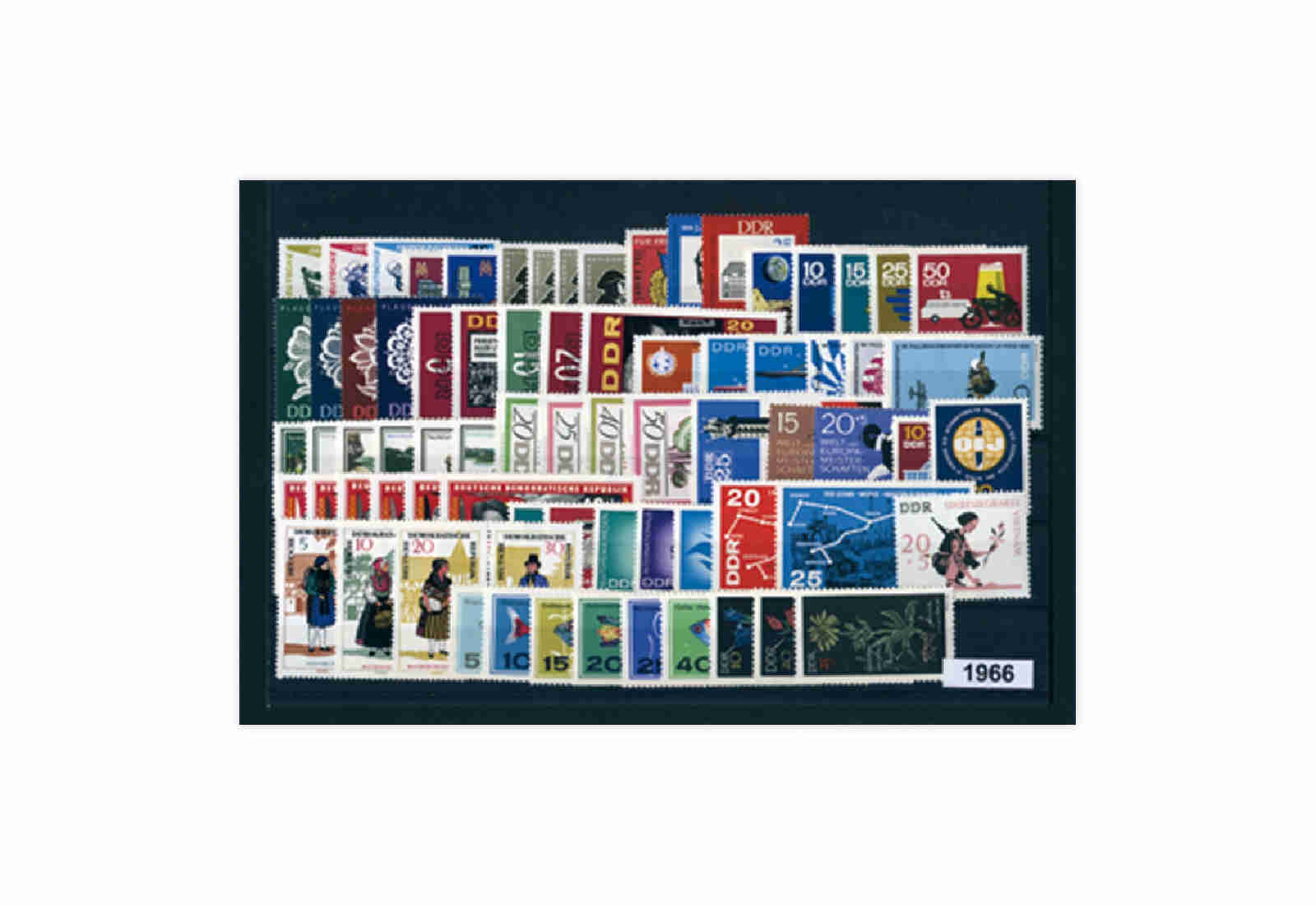 DDR Jahrgang 1966 postfrisch