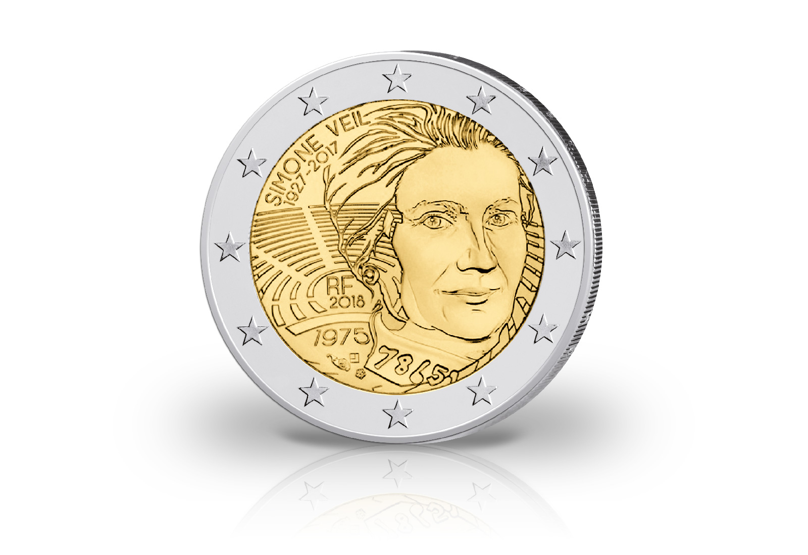 2 Euro 2018 Frankreich Simone Veil