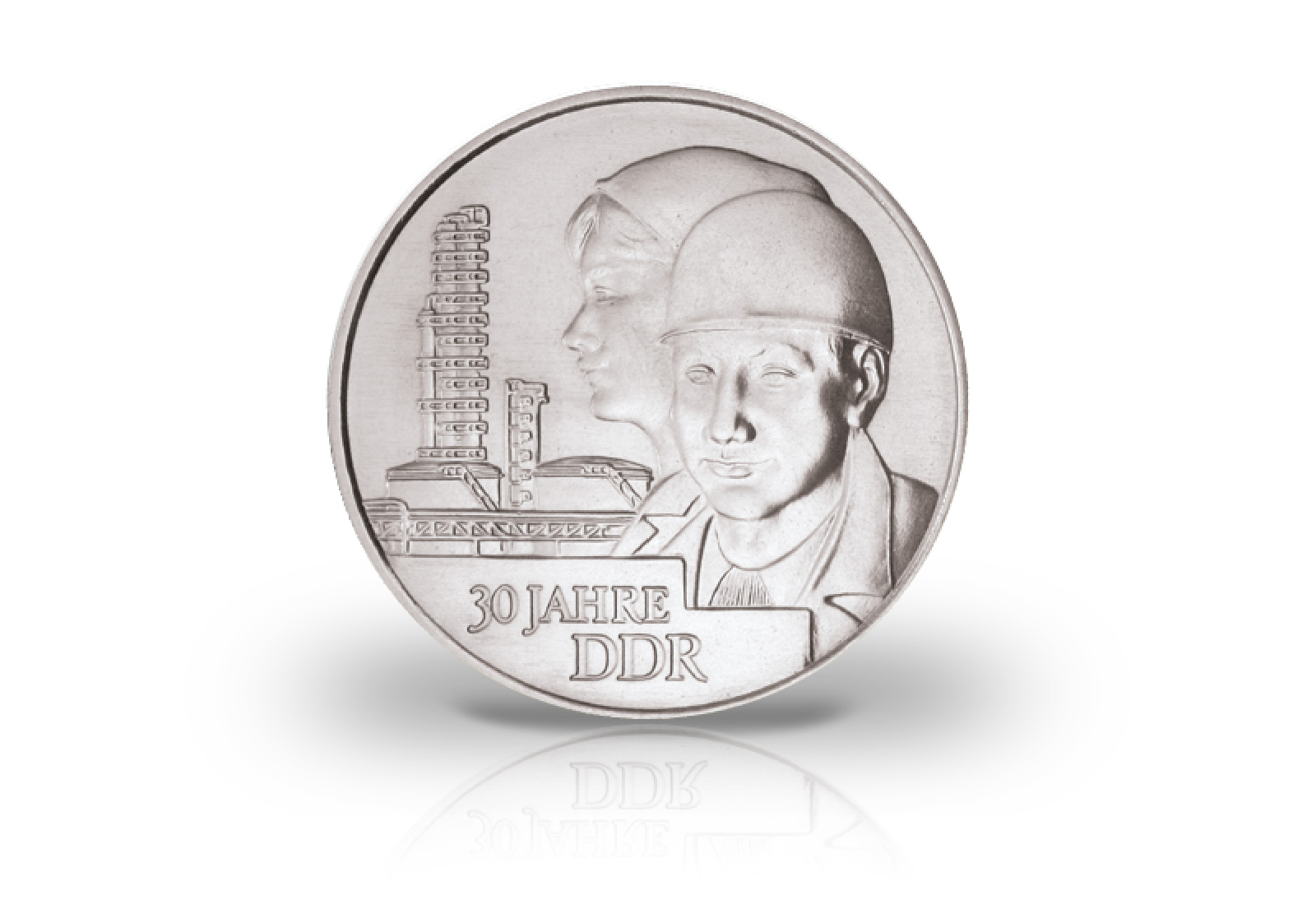 20 Mark Gedenkmünze 1979 DDR 30 Jahre DDR Jaeger-Nr. 1573