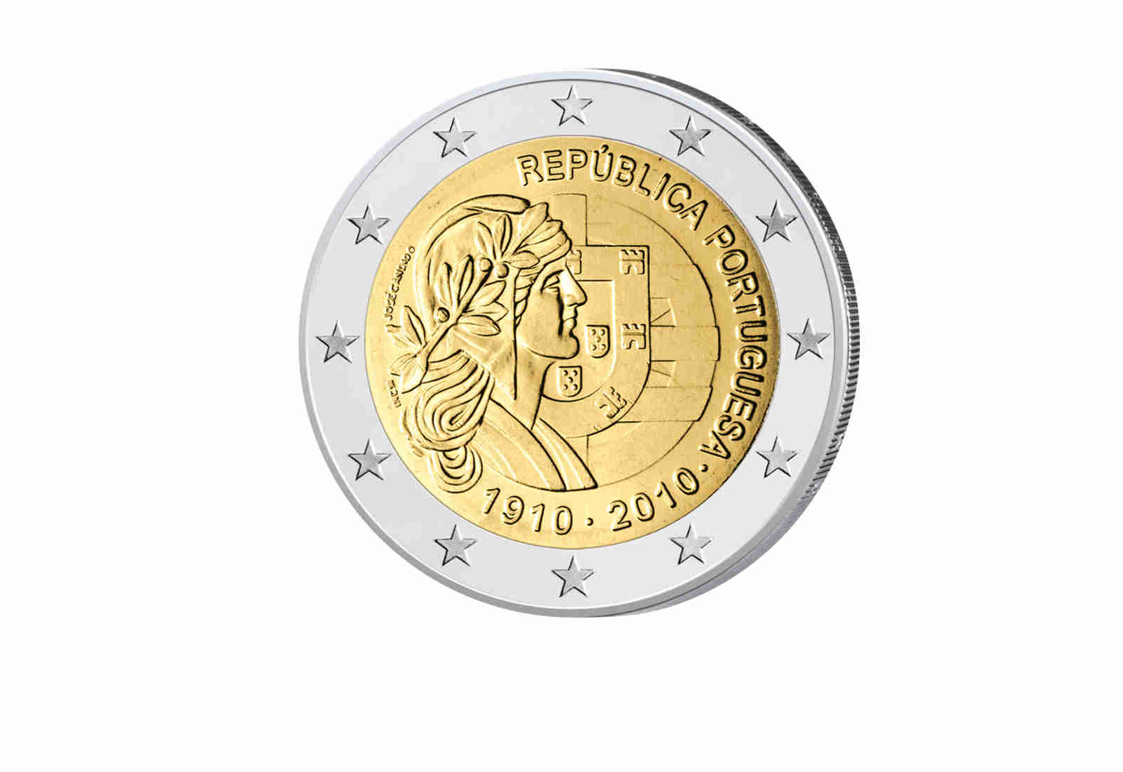 2 Euro 2010 Portugal 100 Jahre Republik
