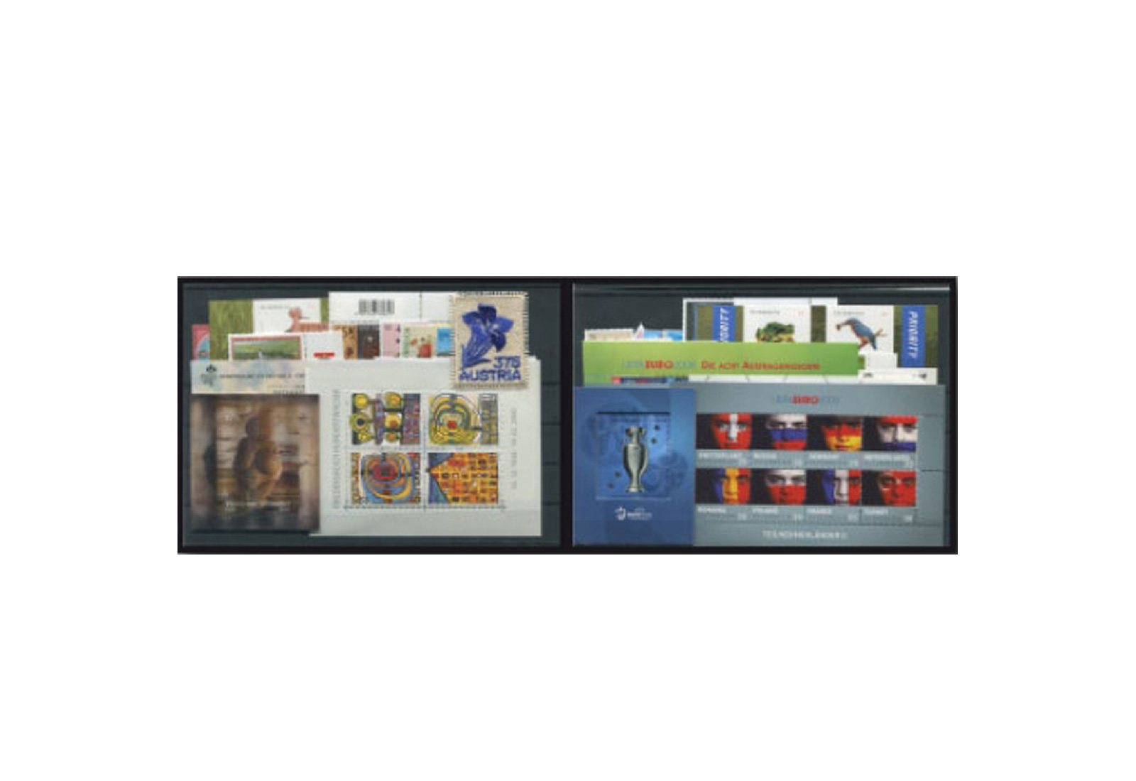 Österreich Jahrgang 2008 gestempelt