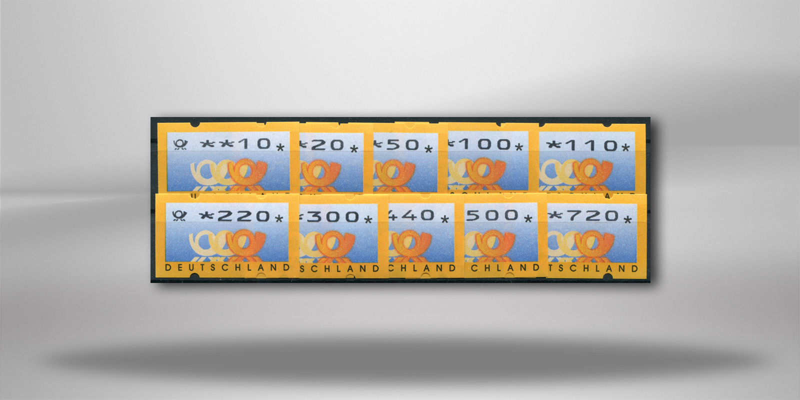 BRD ATM 3.3. VS 2 postfrisch 14 Werte