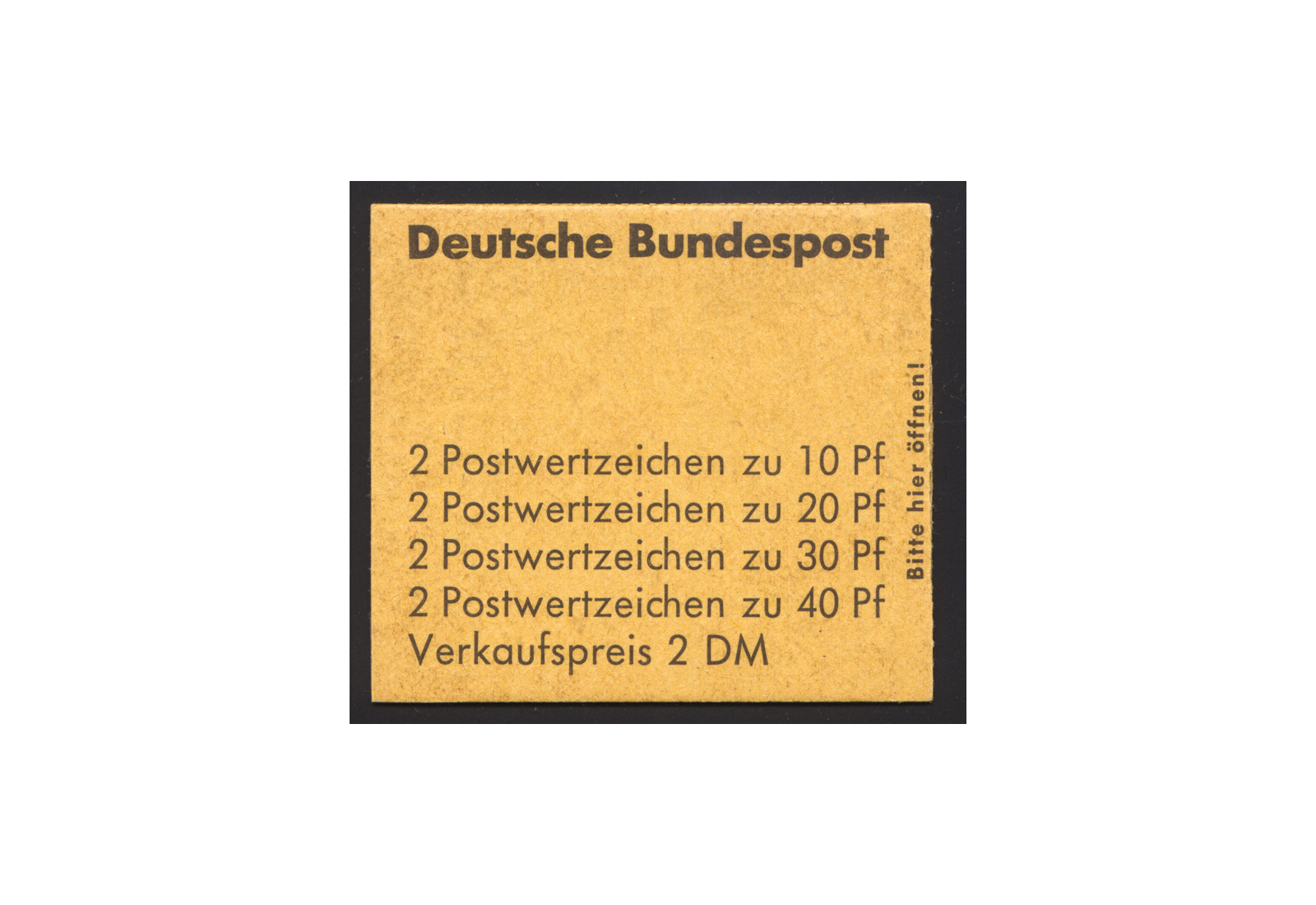 BRD Markenheftchen 18 1972 Unfallverhütung postfrisch