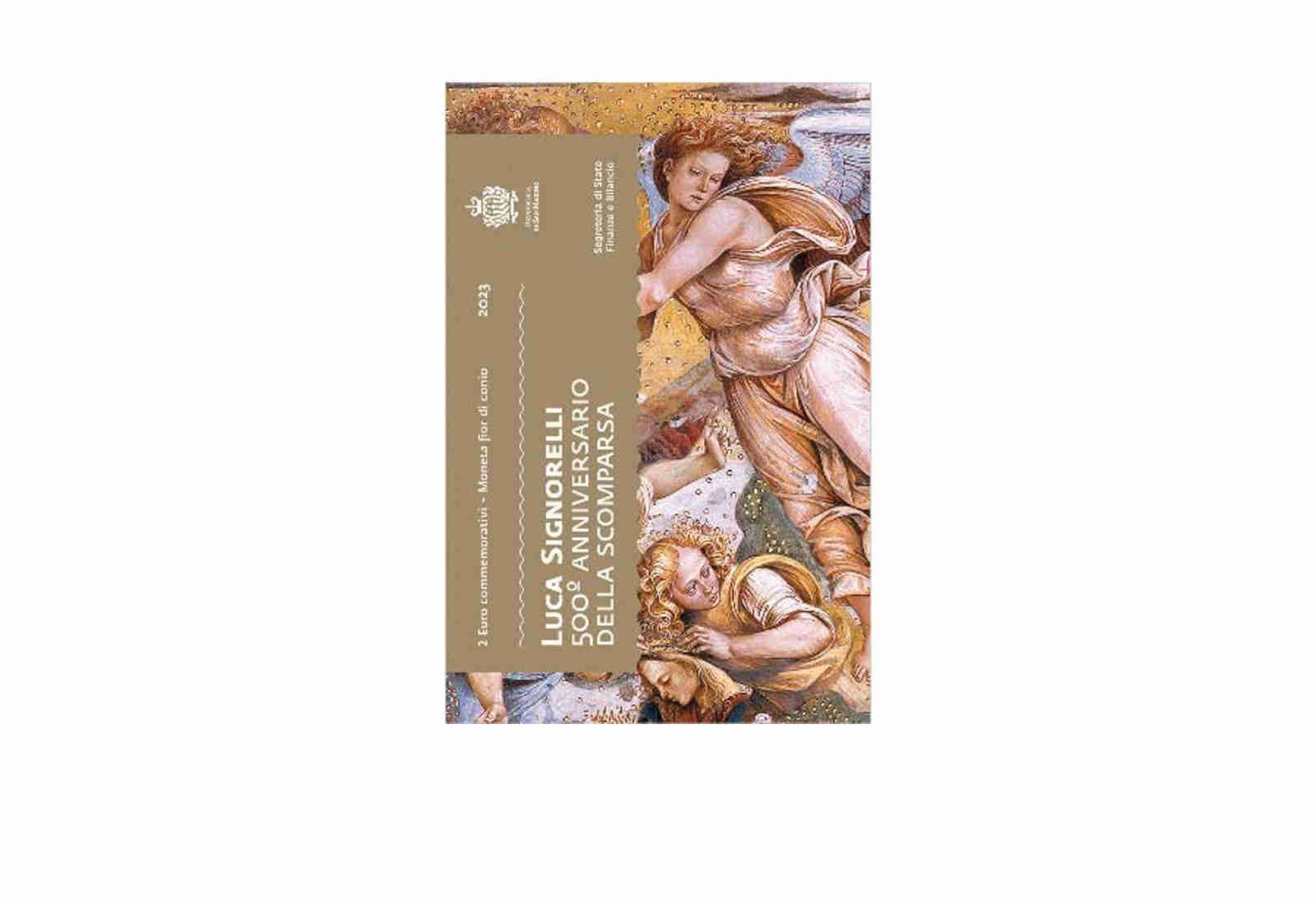 2 Euro 2023 San Marino 500. Todestag Luca Signorelli st