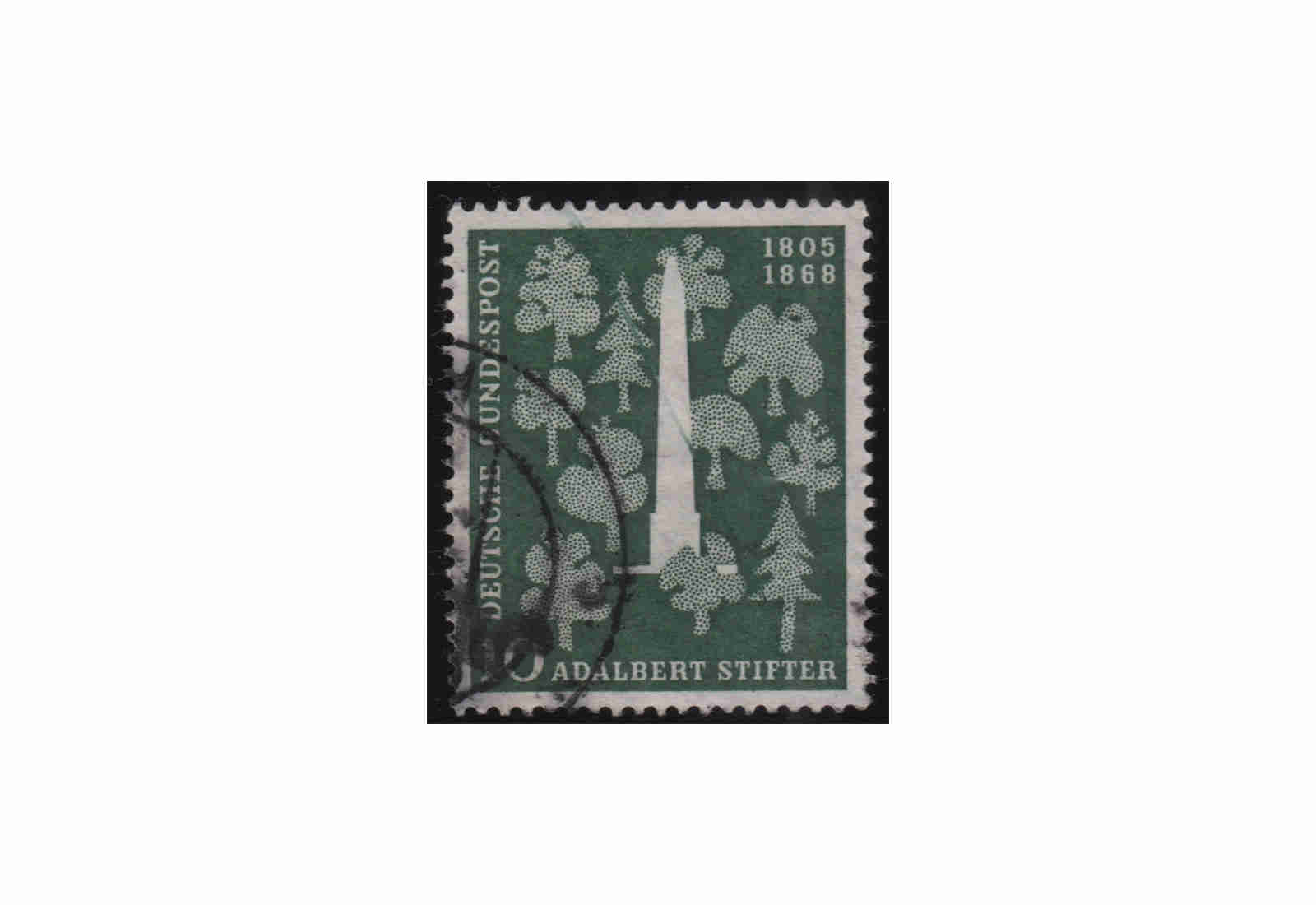 BRD Mi.Nr. 220 gestempelt 150. Geburtstag Adalbert Stifter