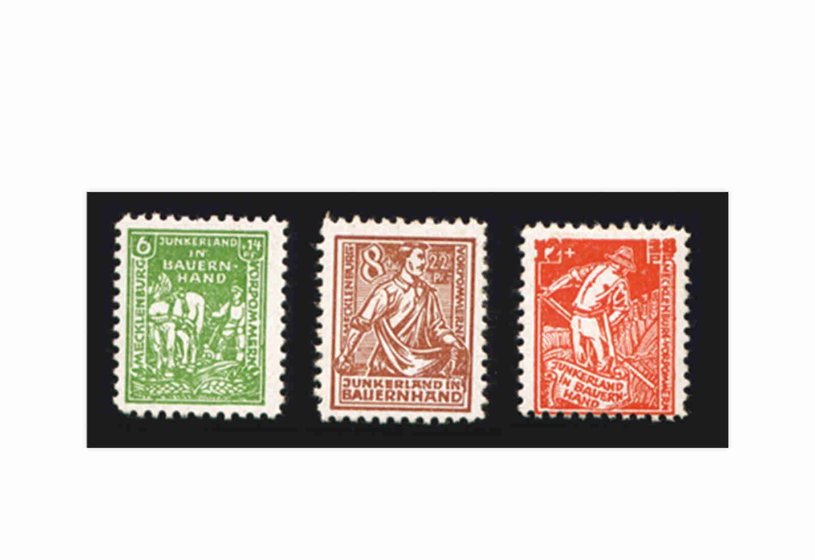 SBZ Mi.Nr. 23b/25b postfrisch