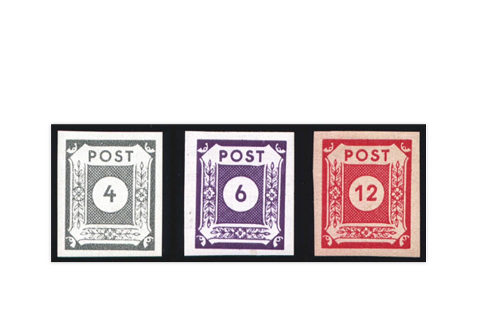 SBZ Mi.Nr. 61/63 postfrisch