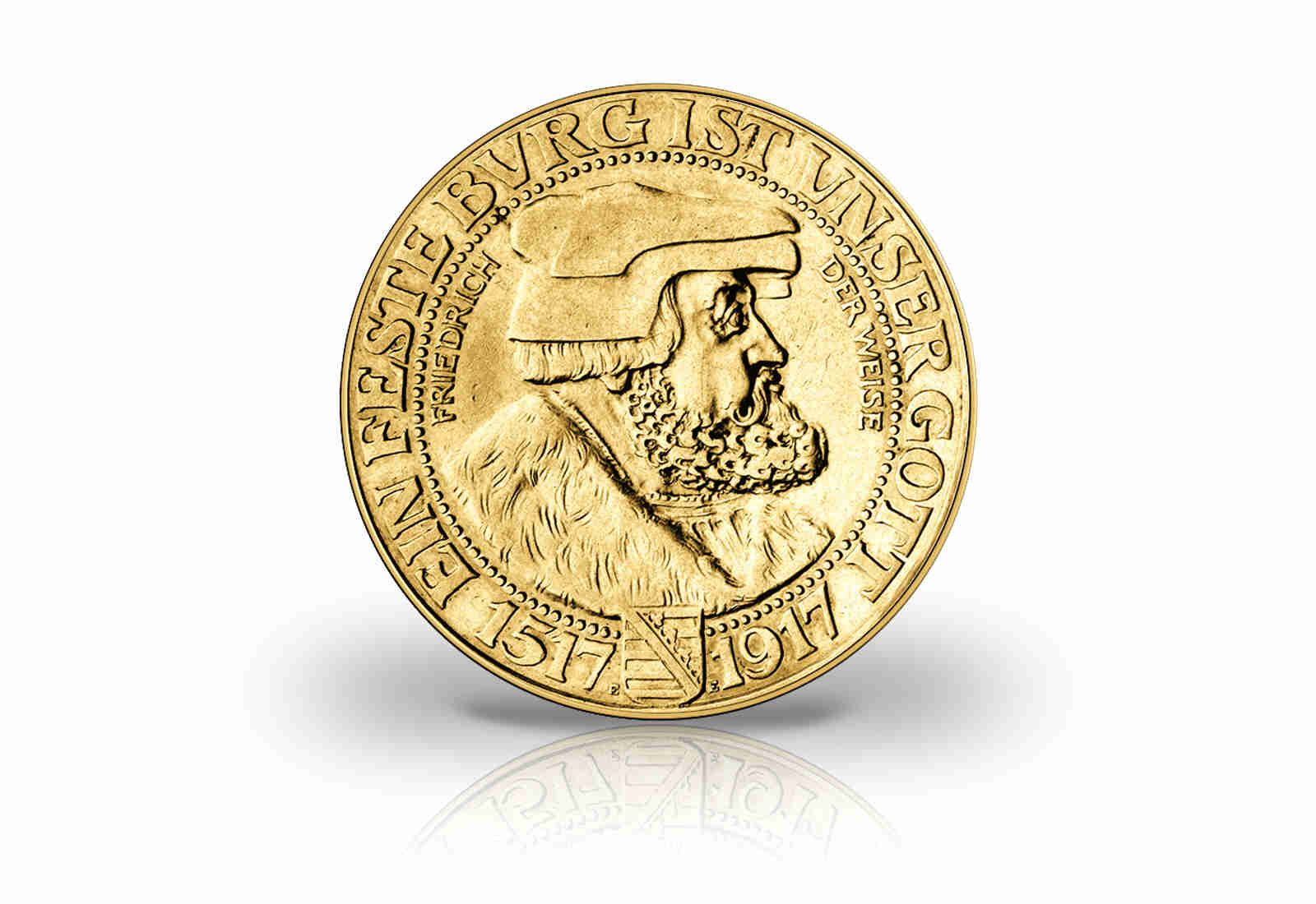 3 Mark 1917 Kaiserreich 400 Jahre Reformation