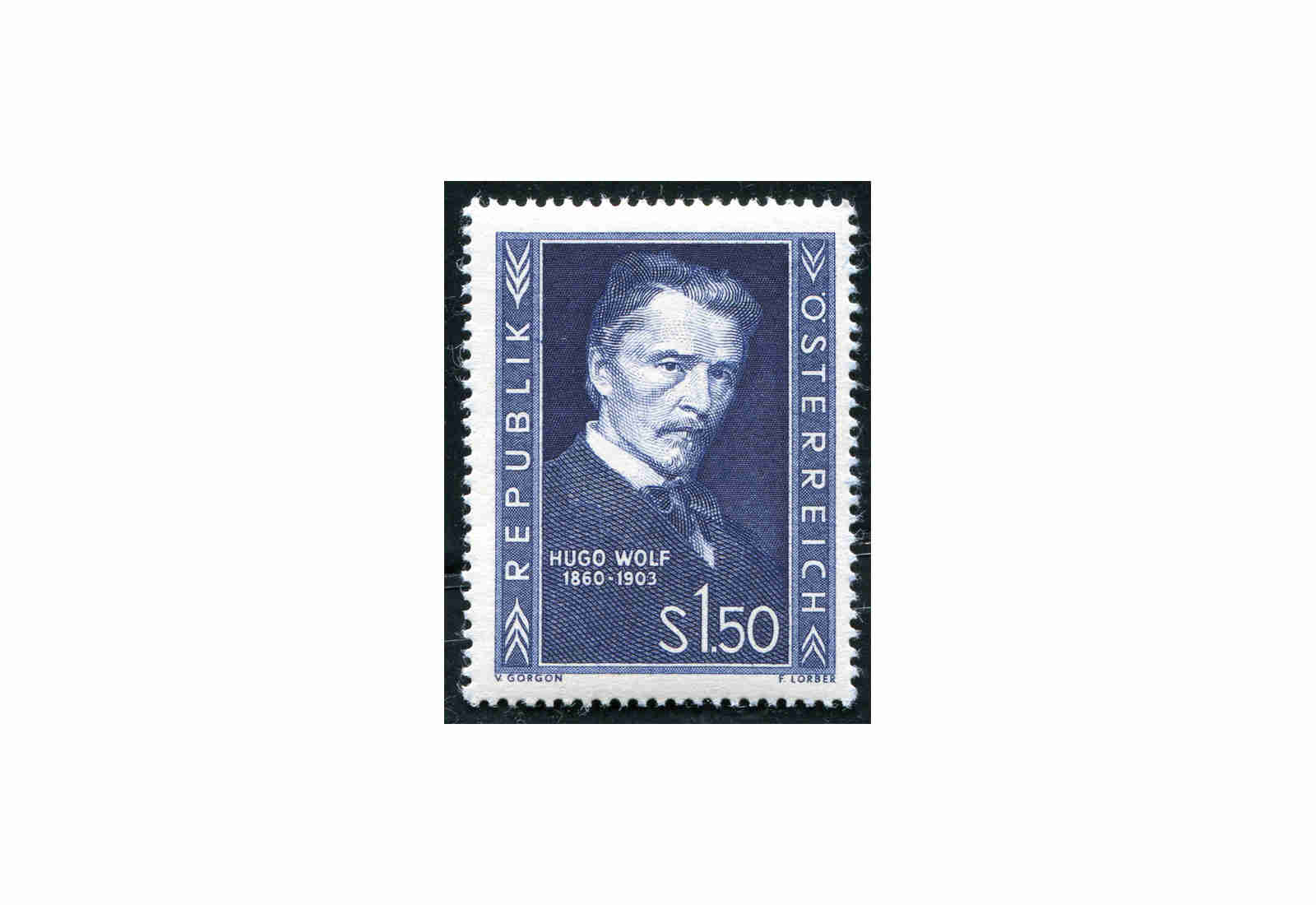 Österreich Einzelausgabe 1953 50. Todestag von Theodor Körner Michel Nr. 981 postfrisch