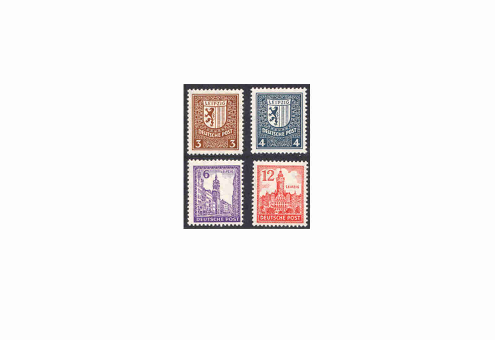 SBZ Michel-Nr. 150/155 X postfrisch