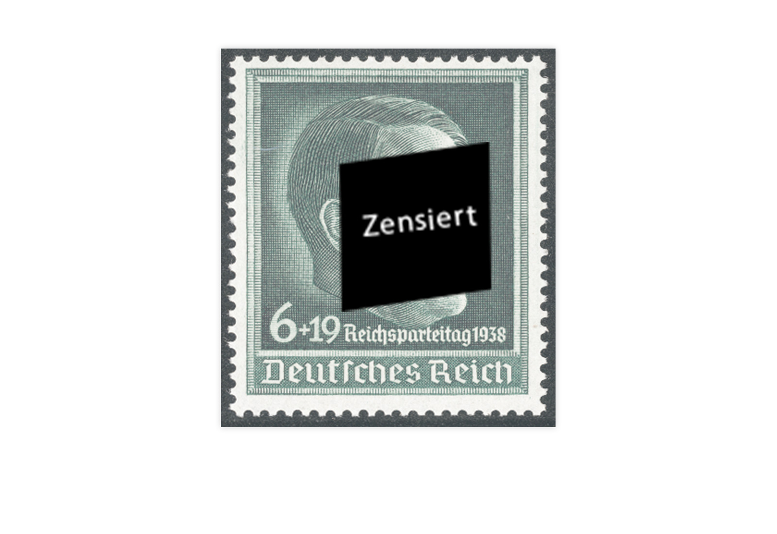 Deutsches Reich Mi.Nr. 672 y postfrisch Reichsparteitag 1938