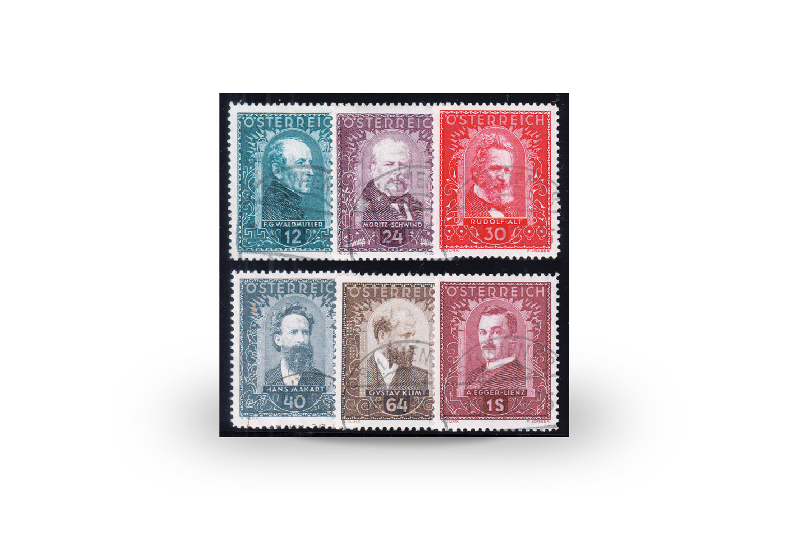 Österreich Mi.Nr. 545/550 gestempelt