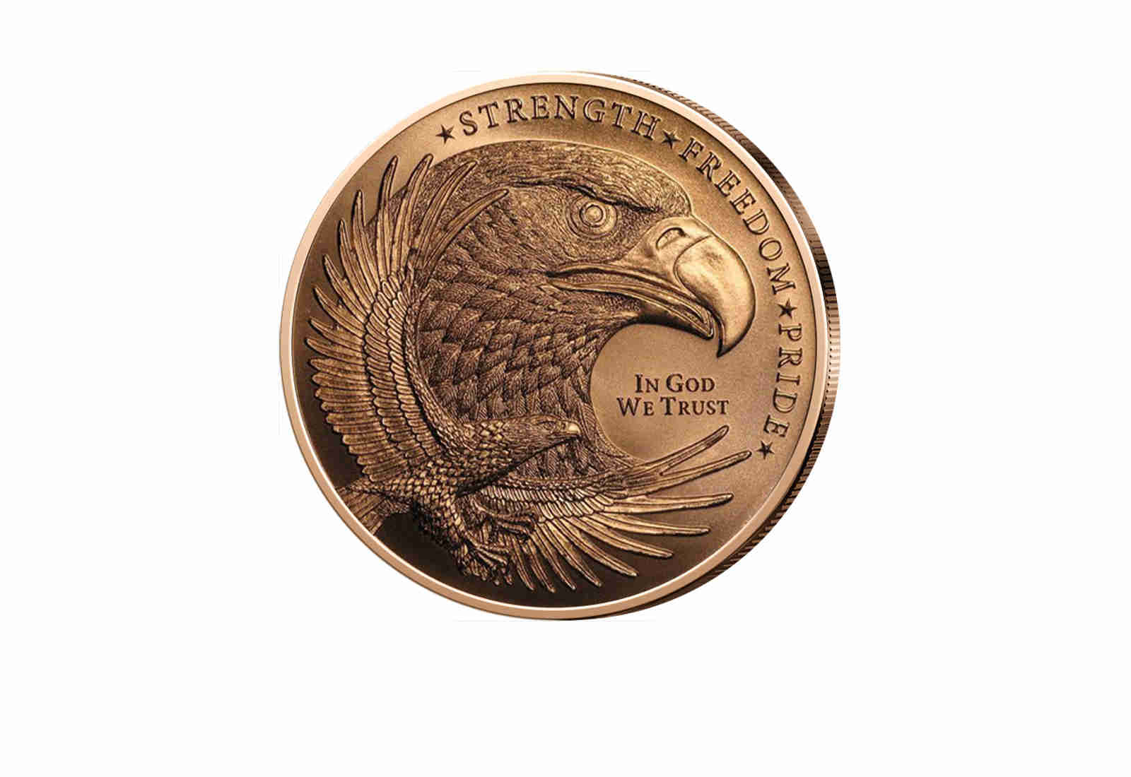 1 oz Kupferausgabe American Eagle - Strength, Freedom & Pride